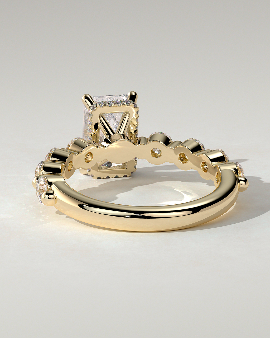 Josephine Solitaire Radiant Ring