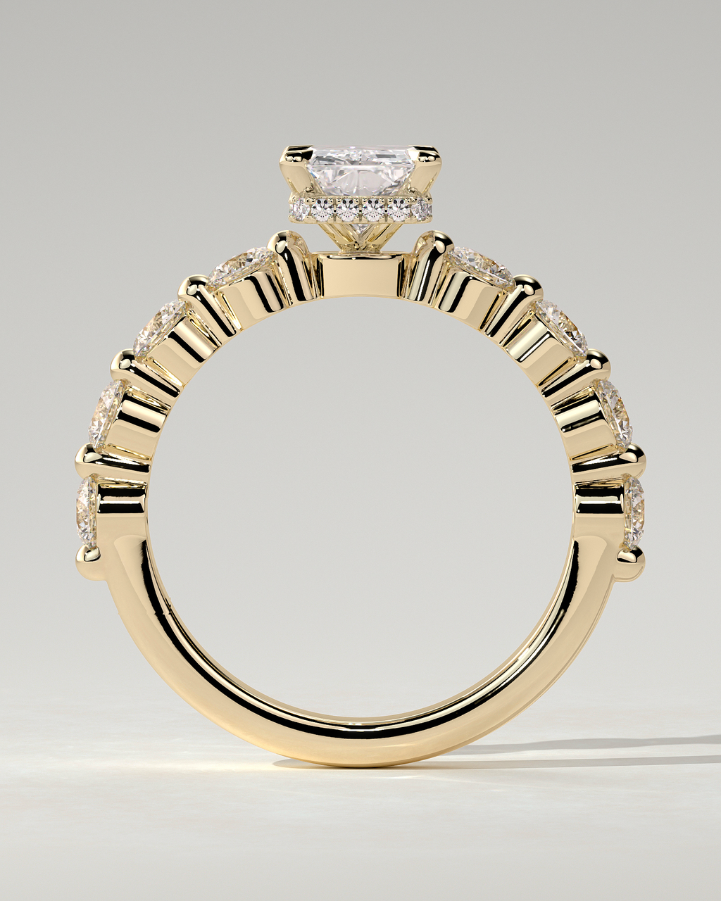 Josephine Solitaire Radiant Ring