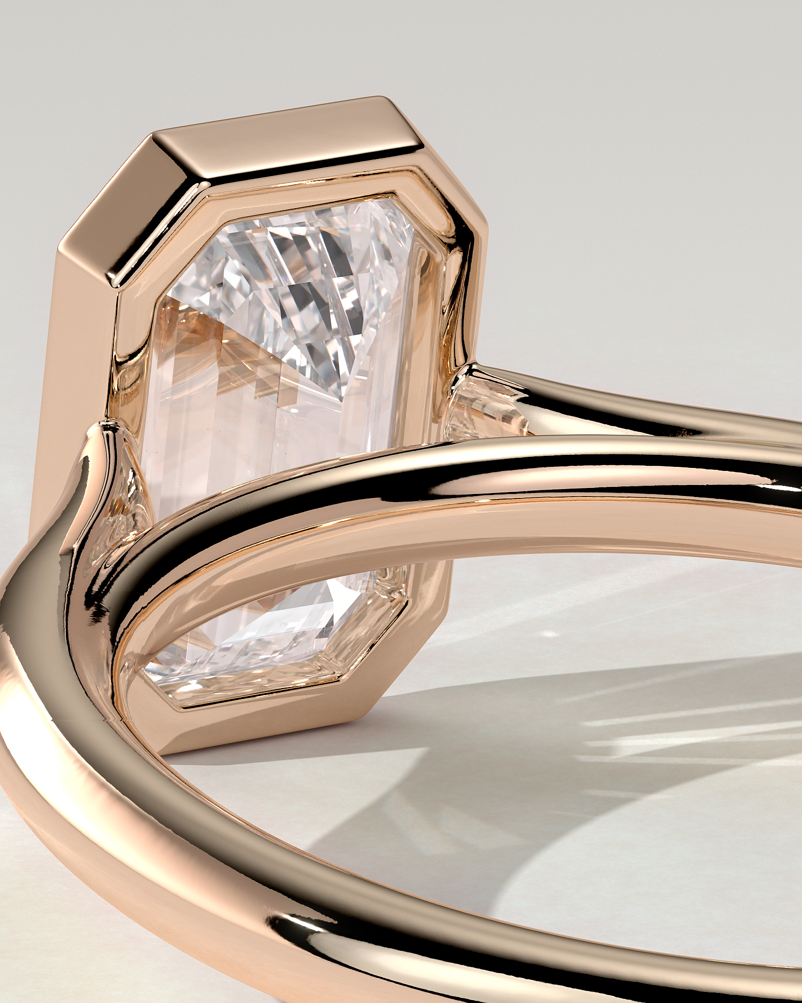 Journee Bezel Round Ring
