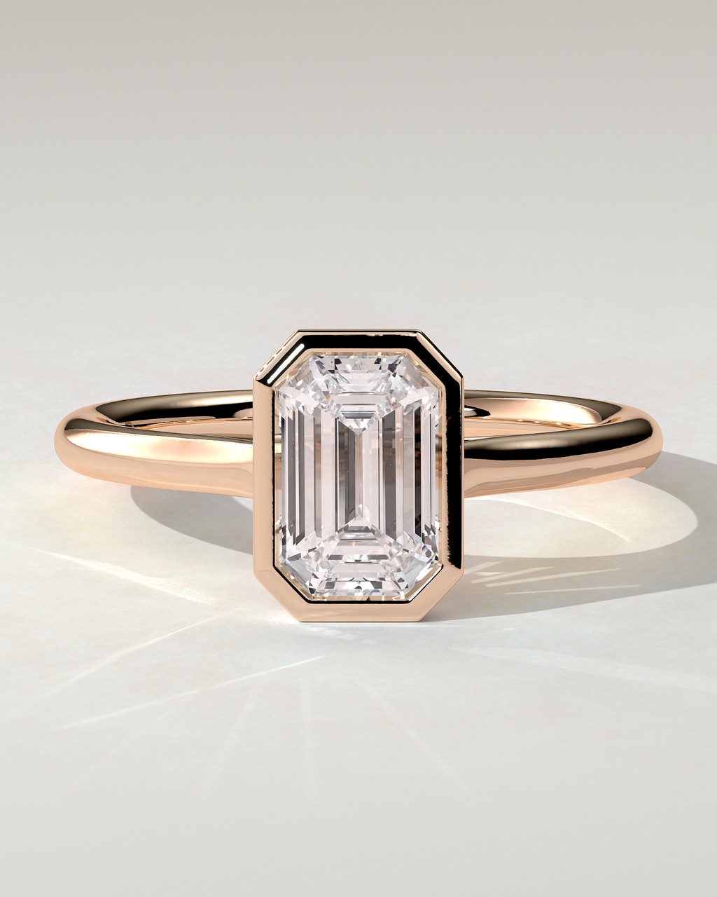 Journee Bezel Round Ring