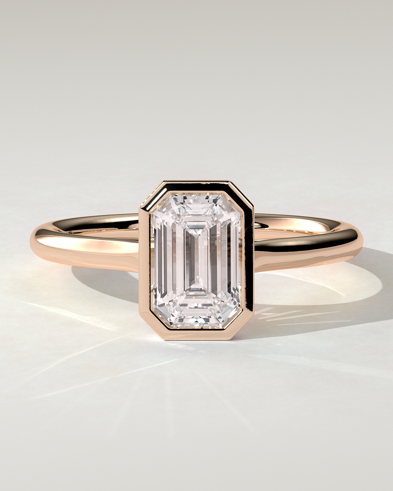Journee Bezel Round Ring