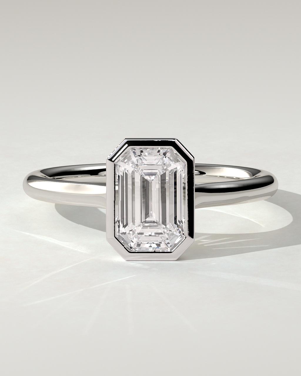 Journee Bezel Round Ring