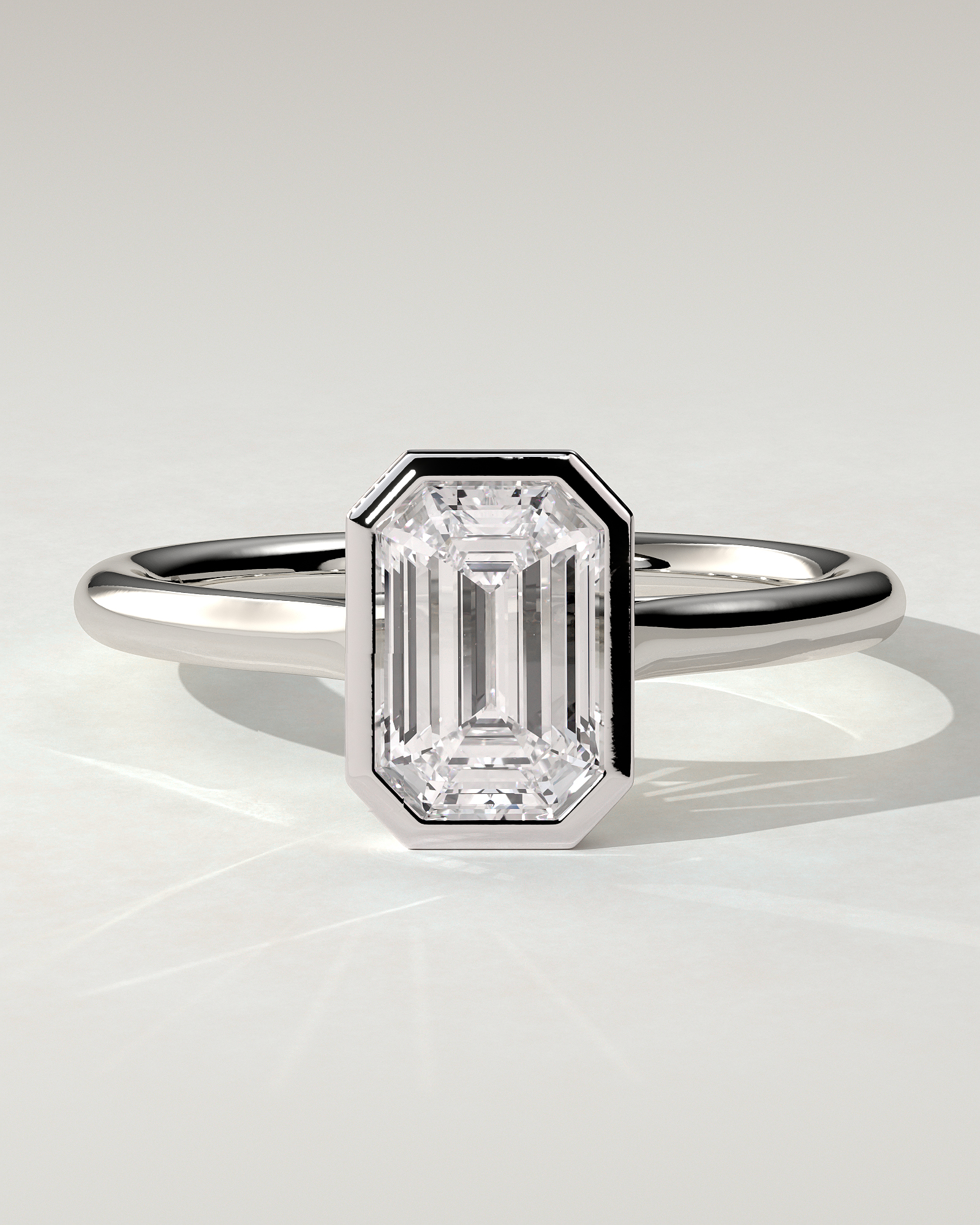 Journee Bezel Round Ring
