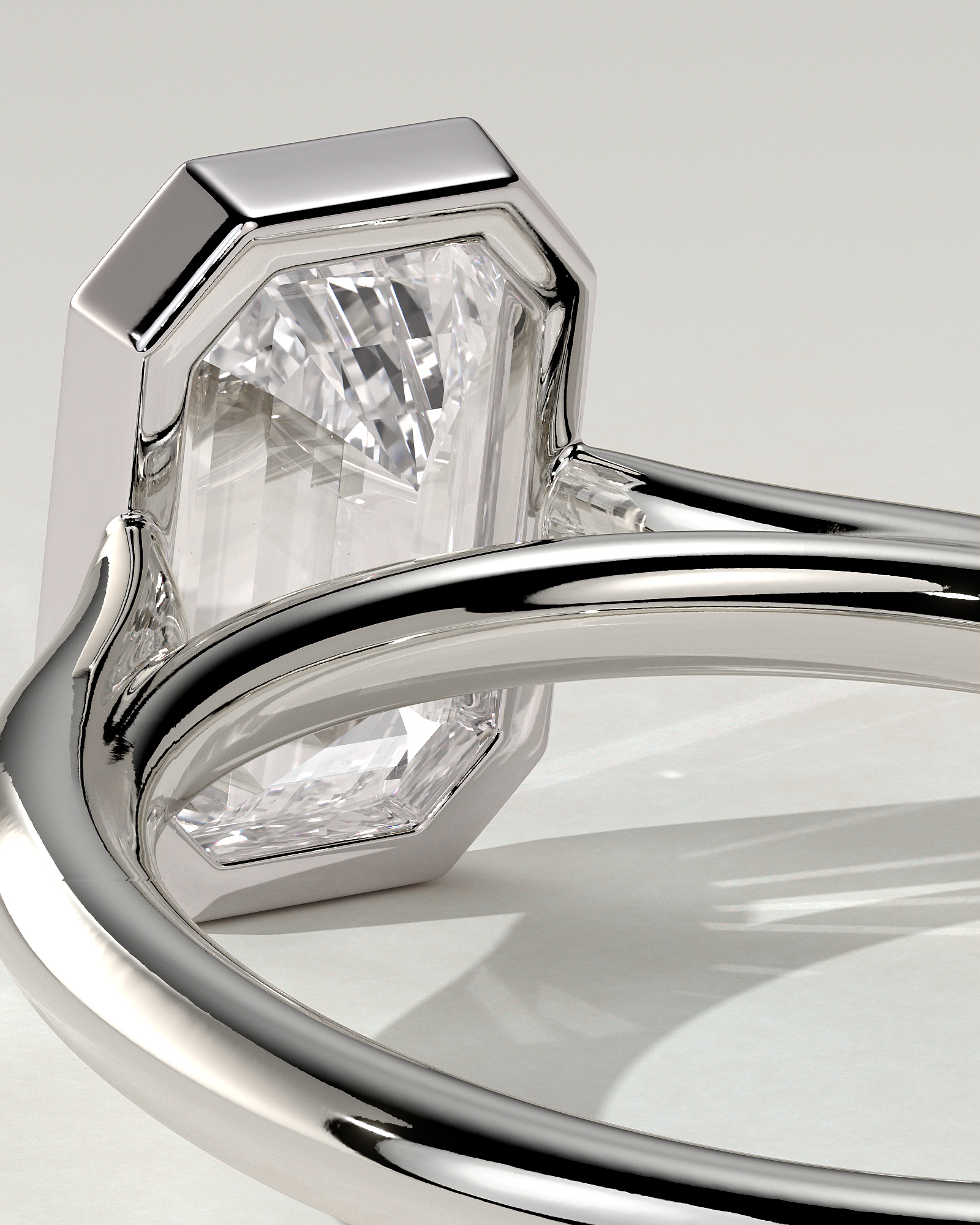 Journee Bezel Round Ring