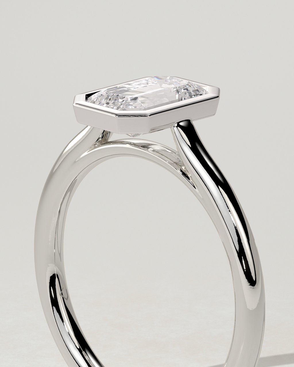 Journee Bezel Round Ring