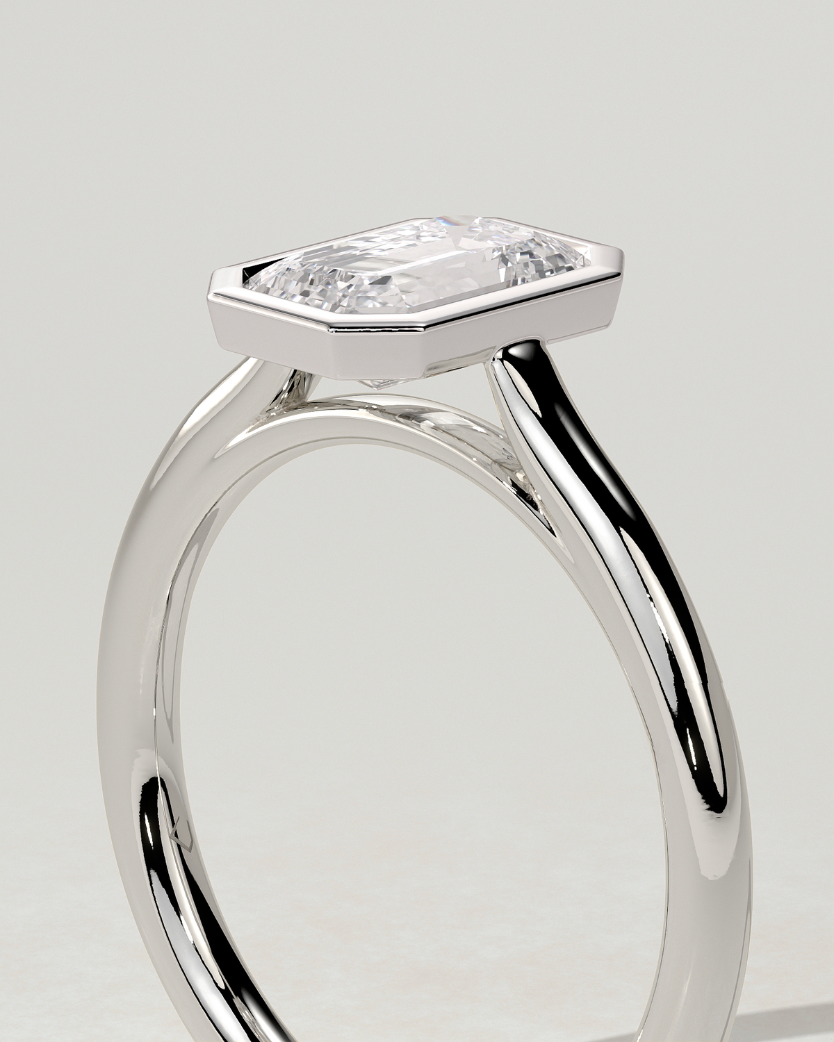 Journee Bezel Round Ring