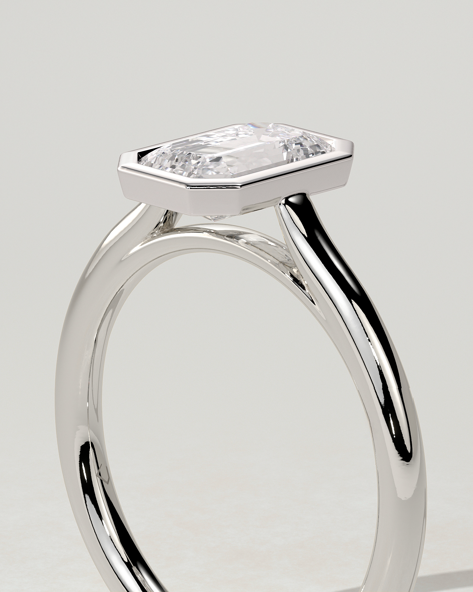 Journee Bezel Round Ring