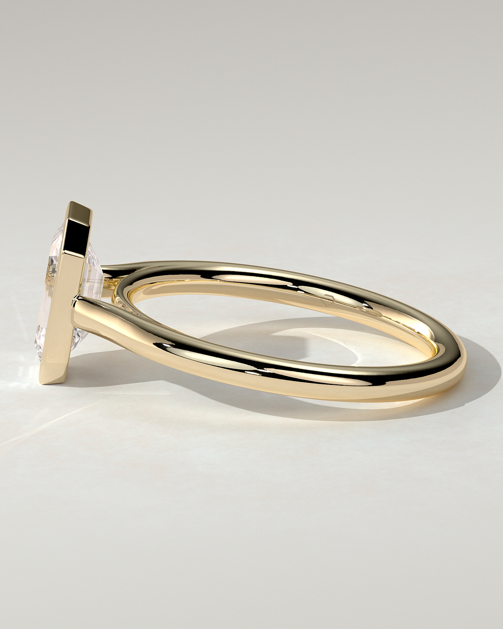 Journee Bezel Round Ring