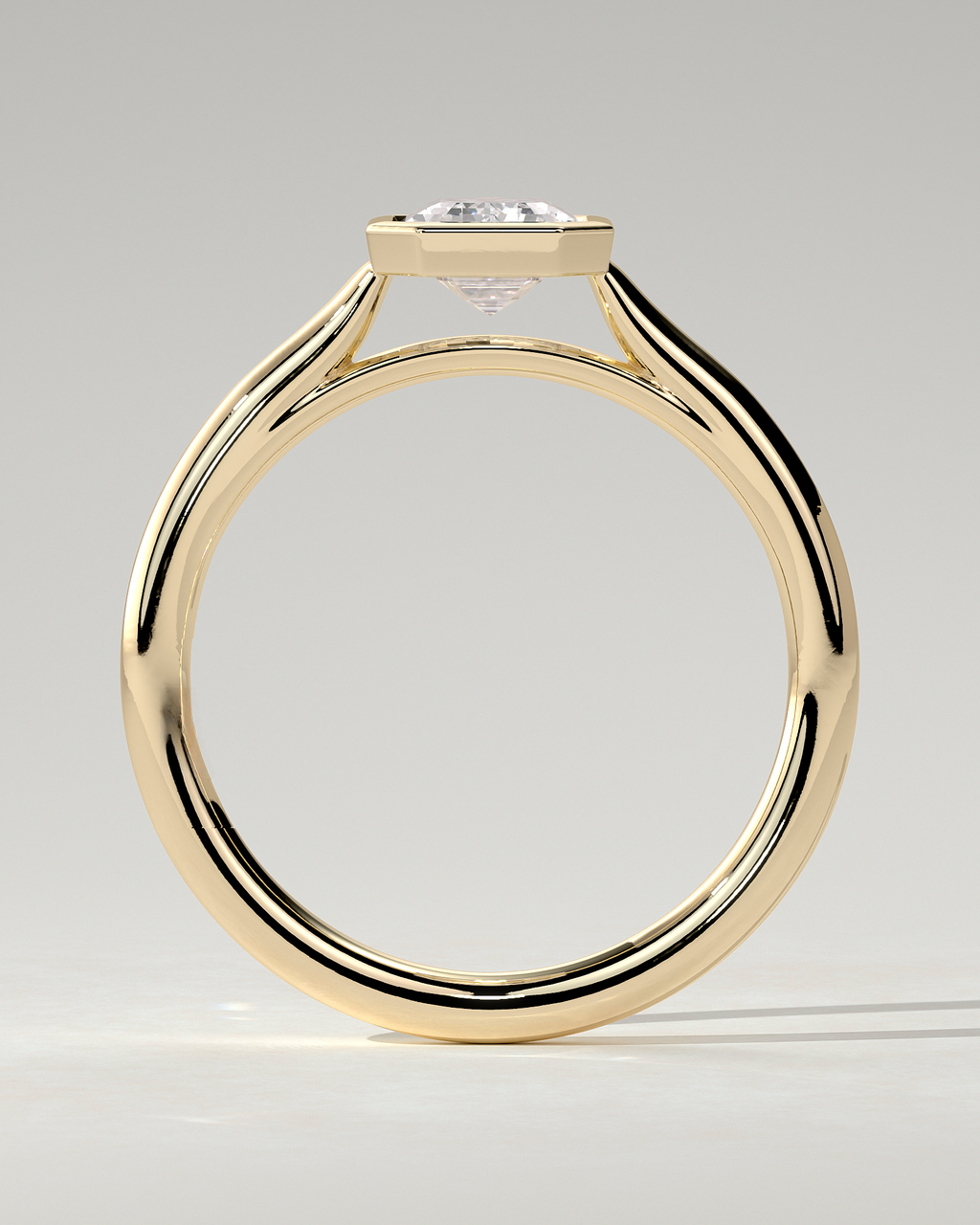 Journee Bezel Round Ring