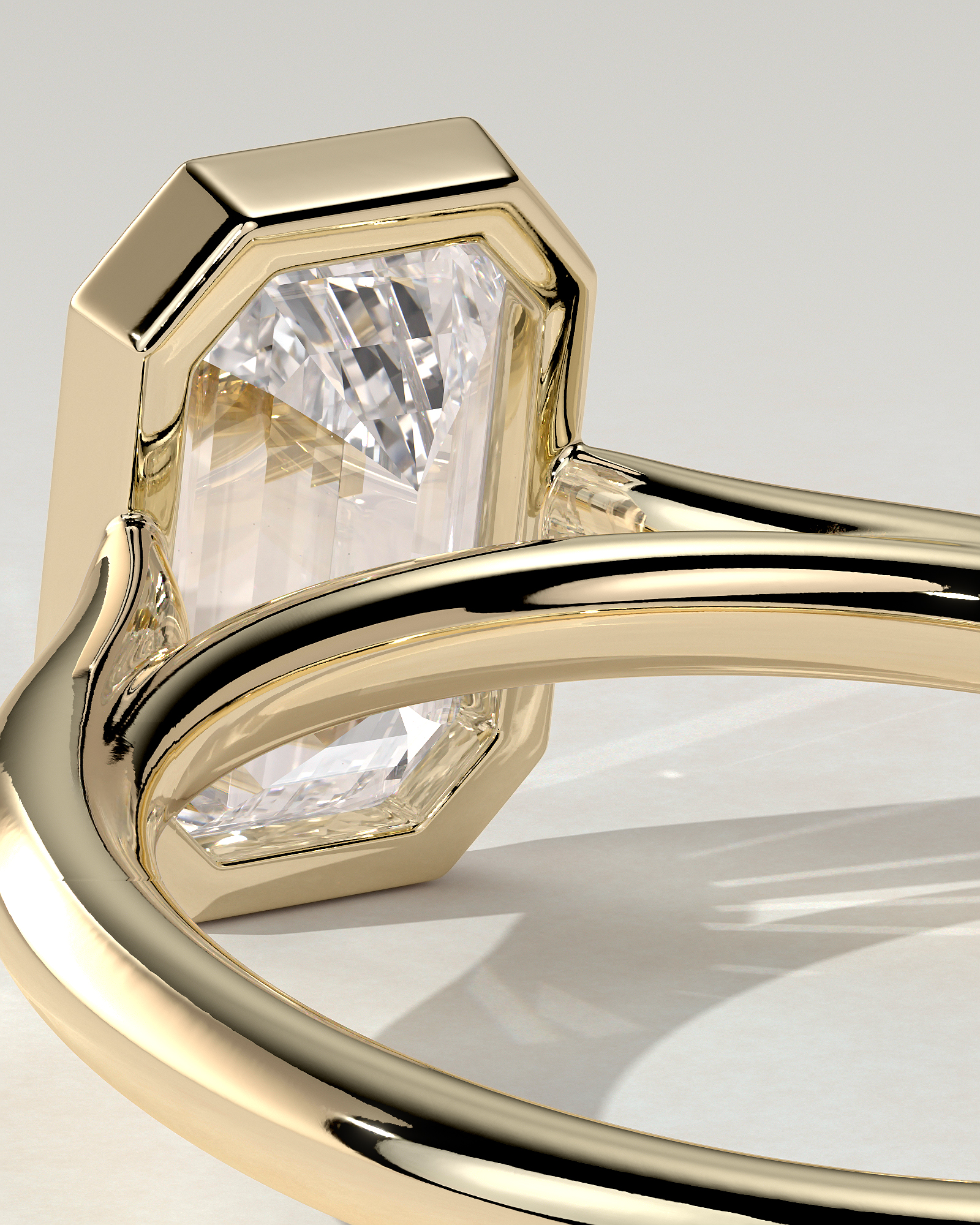 Journee Bezel Round Ring