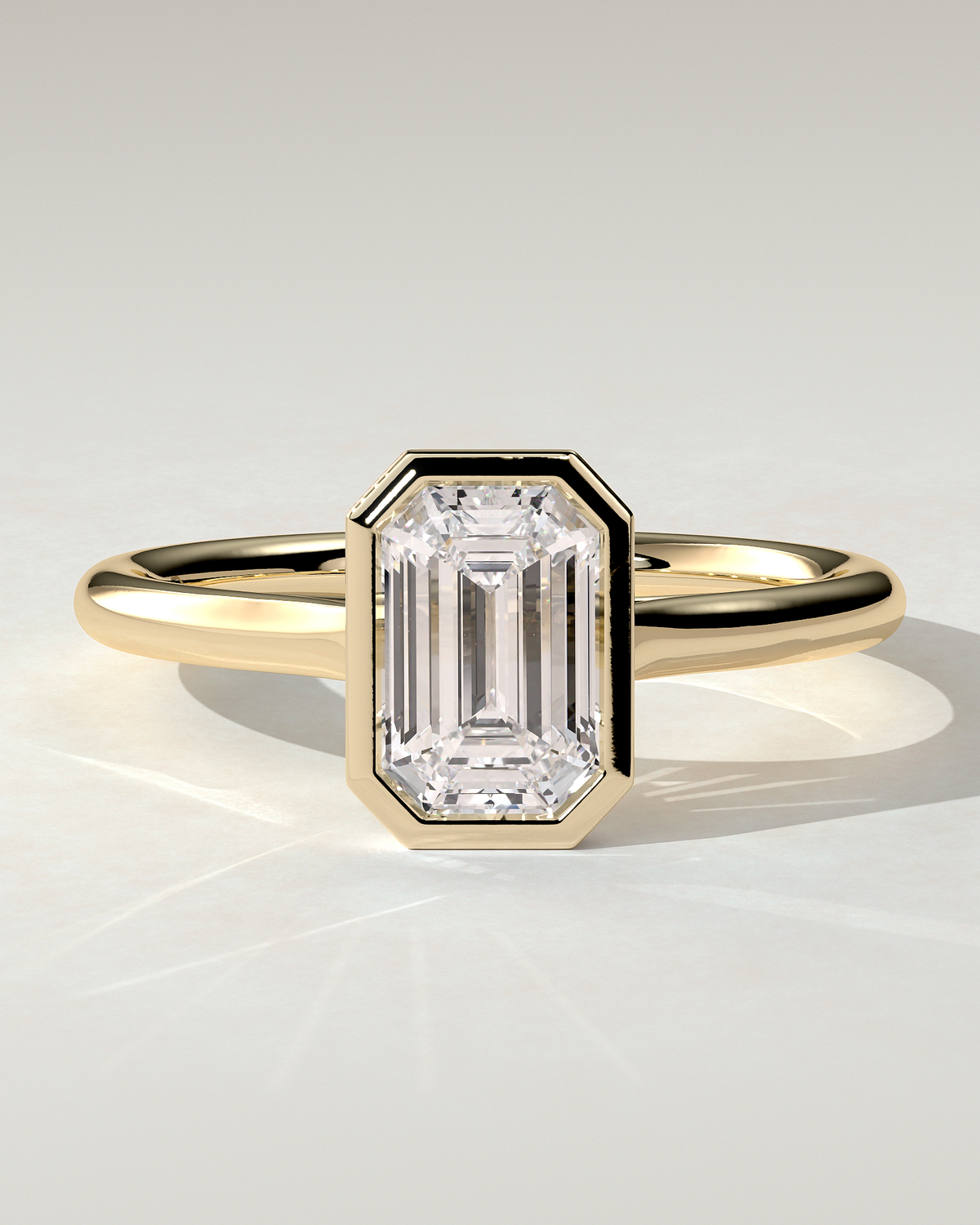 Journee Bezel Round Ring