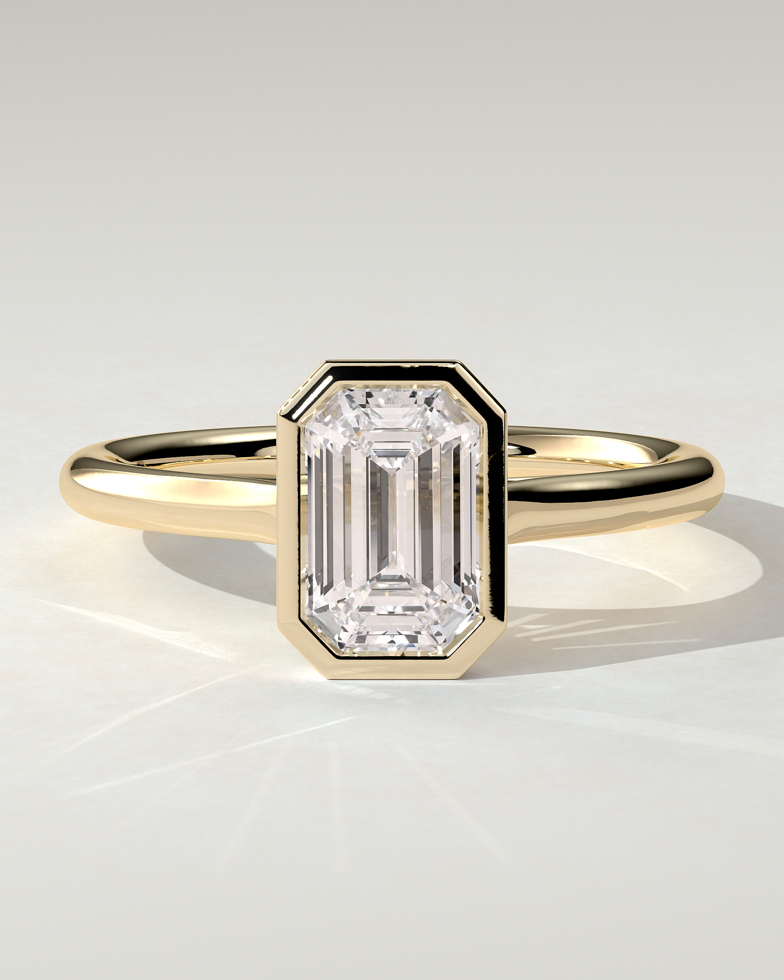 Journee Bezel Round Ring