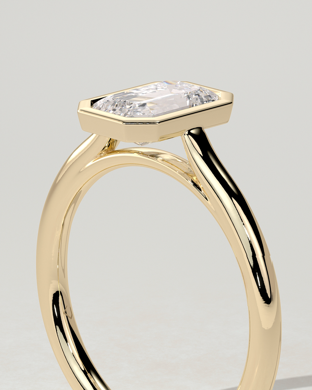 Journee Bezel Round Ring
