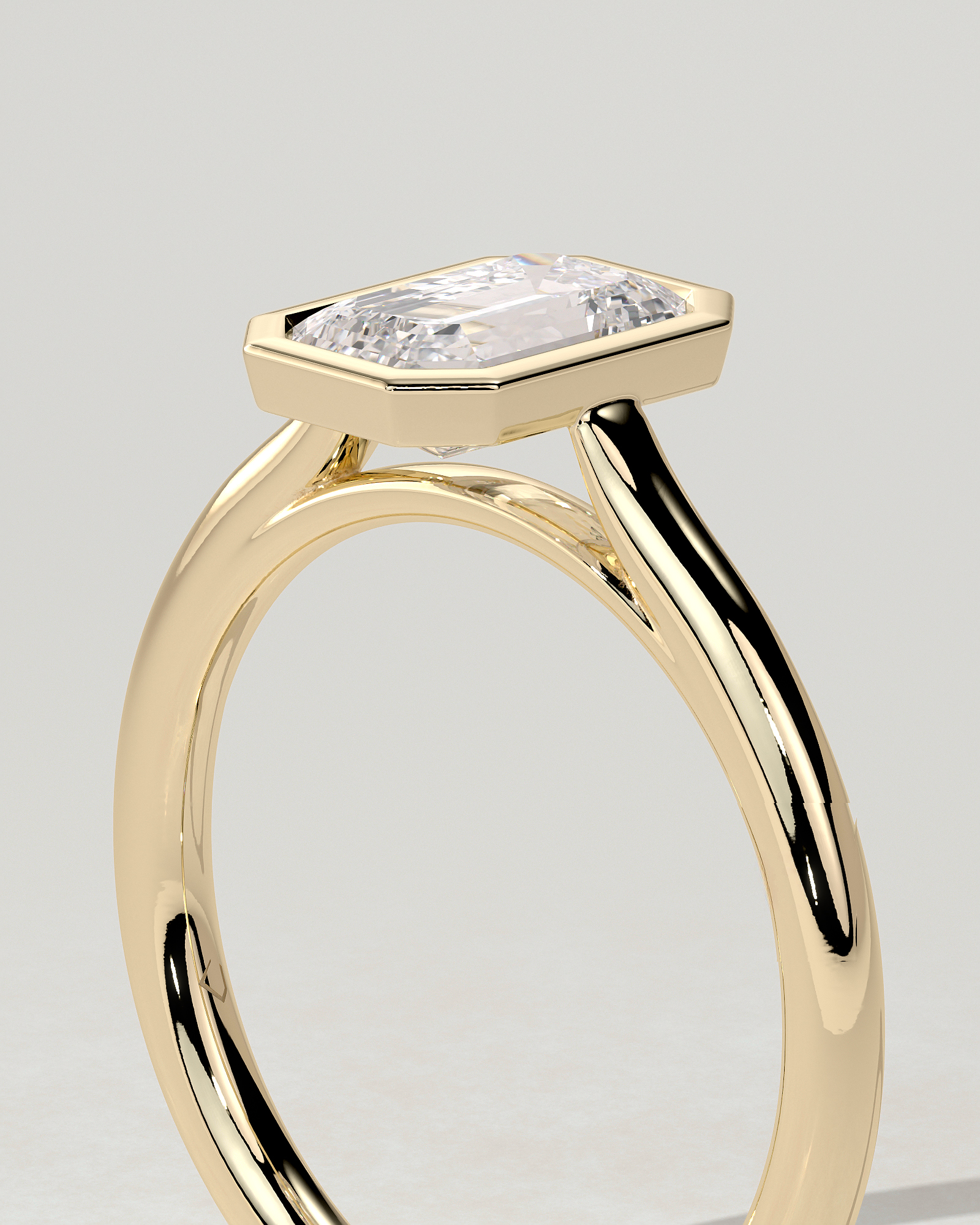 Journee Bezel Round Ring