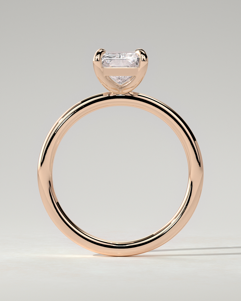 Judy Solitaire Radiant Ring