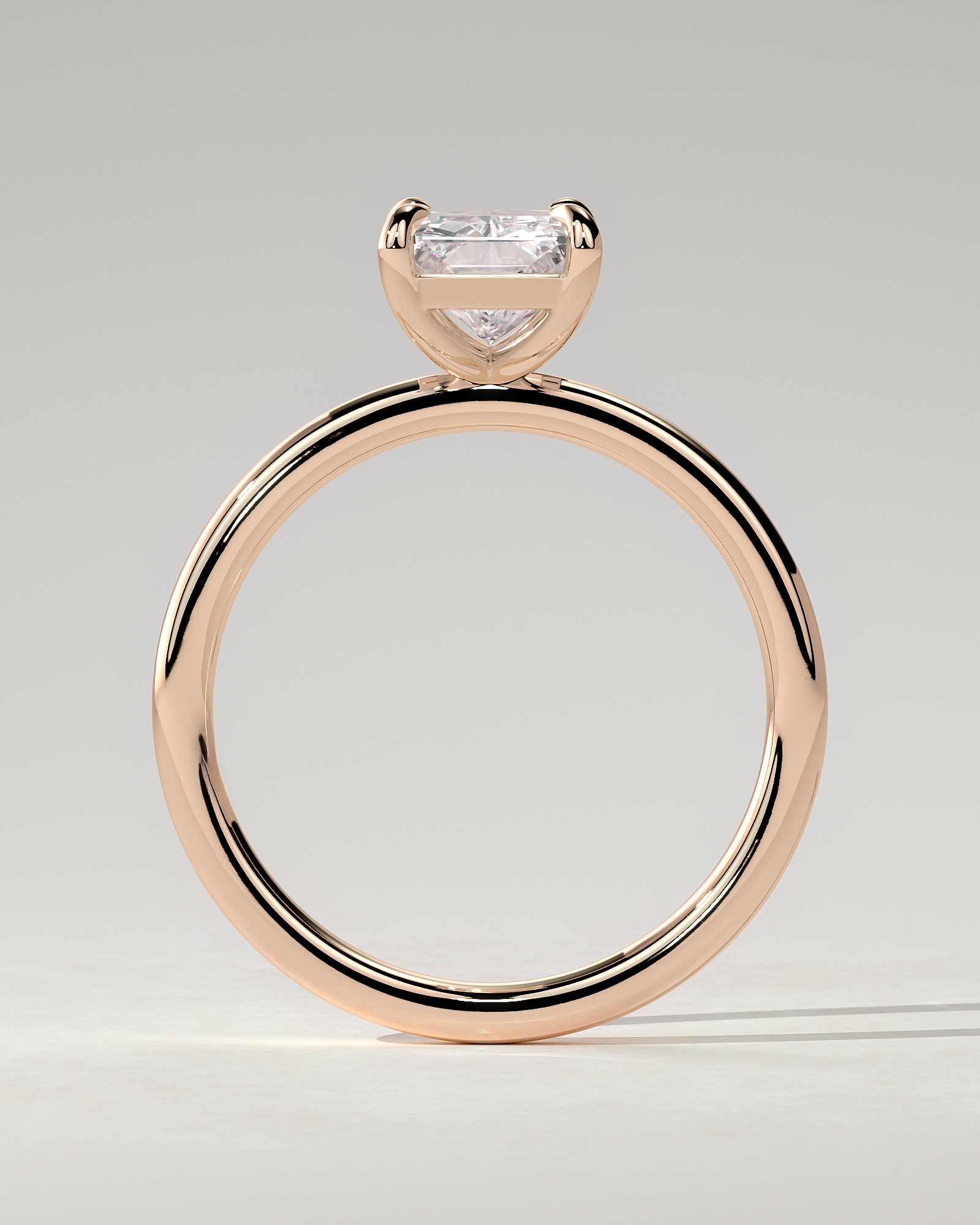 Judy Solitaire Radiant Ring