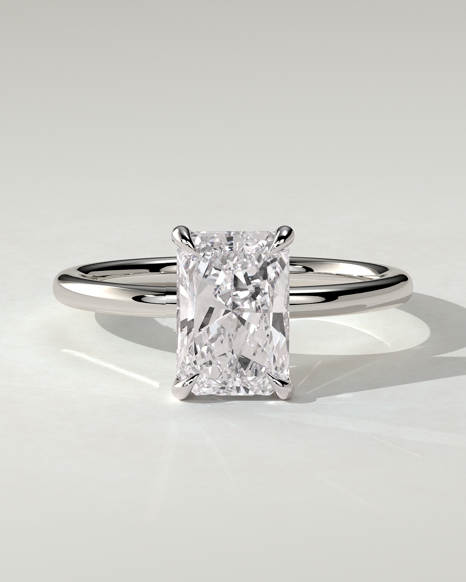 Judy Solitaire Radiant Ring