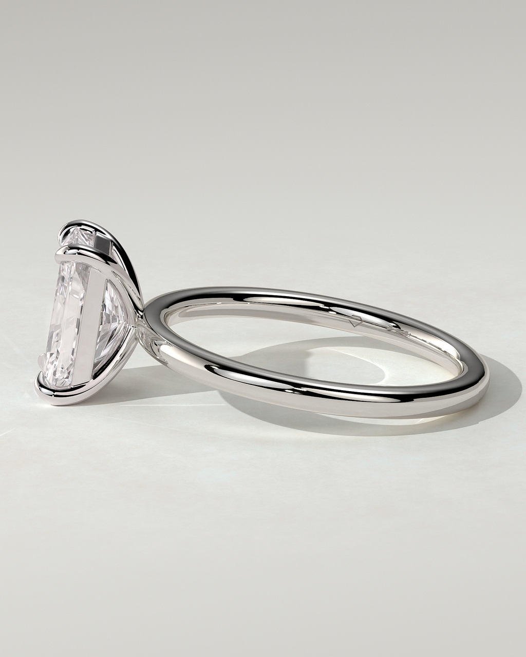 Judy Solitaire Radiant Ring