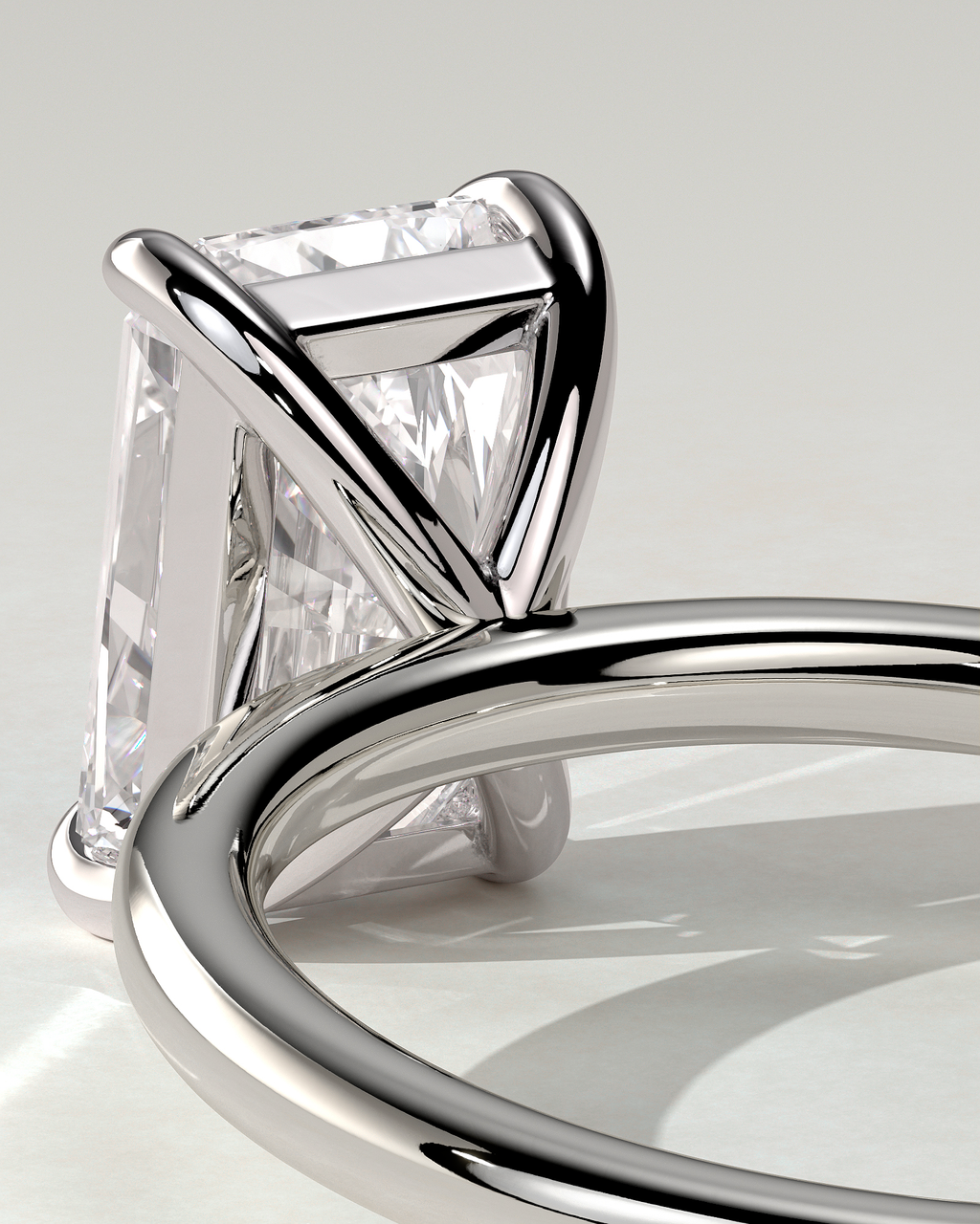 Judy Solitaire Radiant Ring