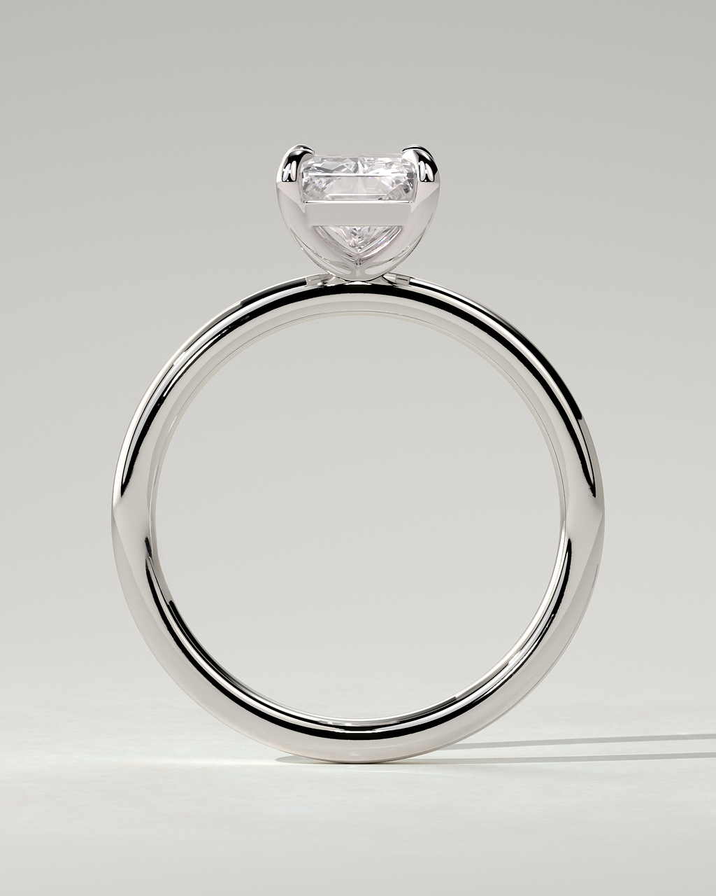 Judy Solitaire Radiant Ring