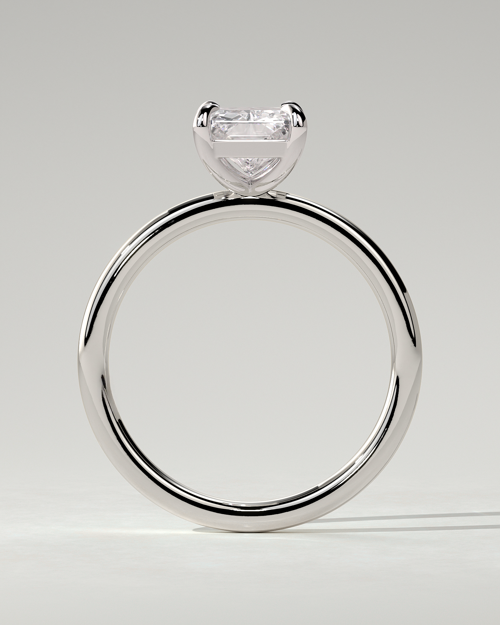 Judy Solitaire Radiant Ring
