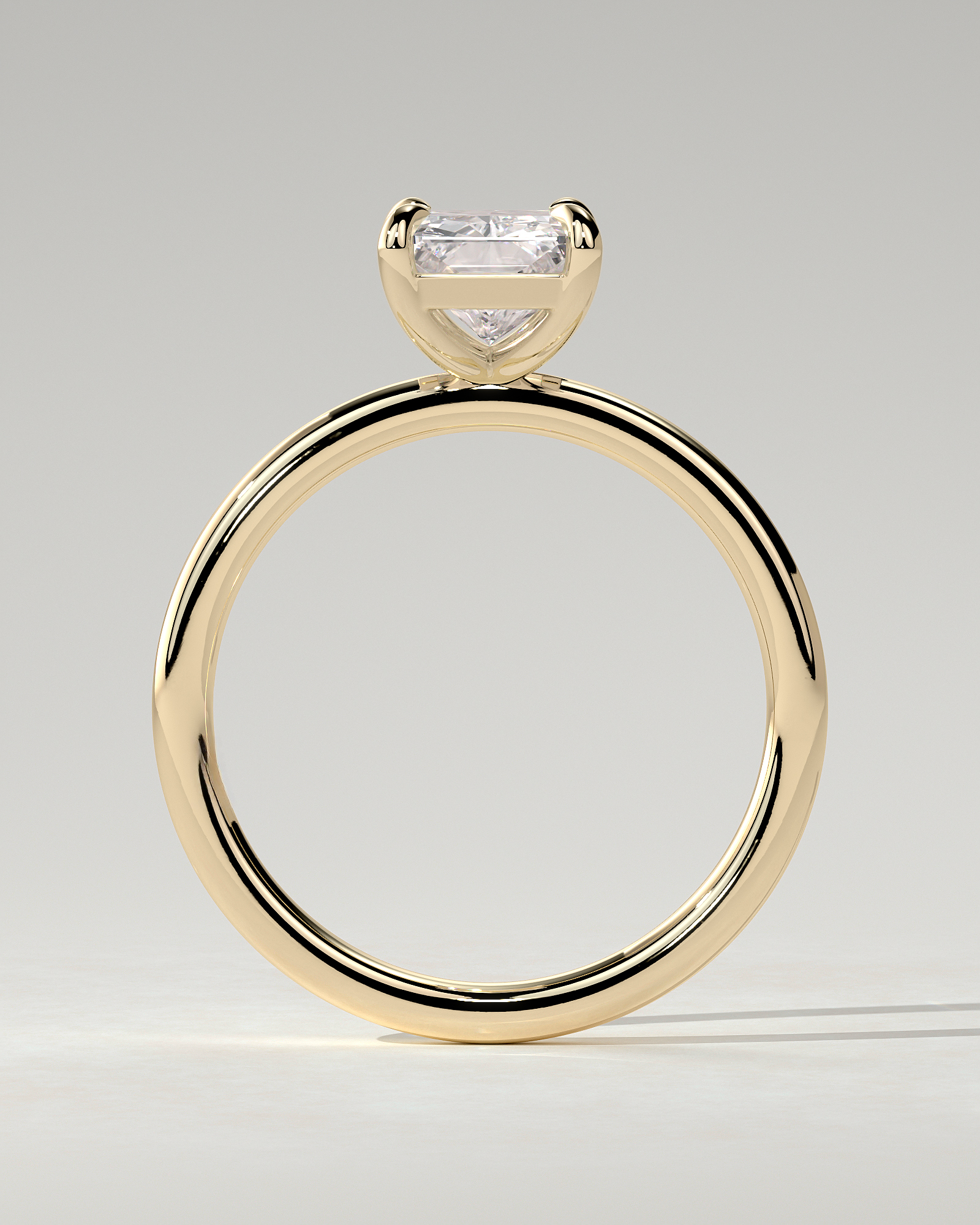 Judy Solitaire Radiant Ring
