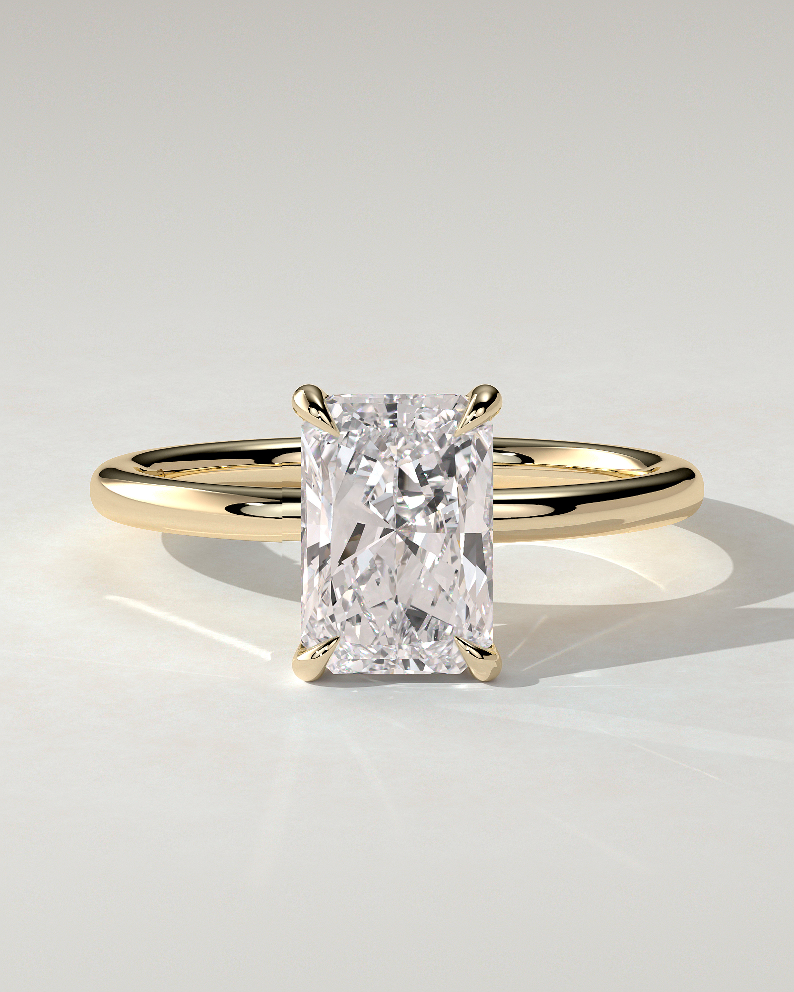 Judy Solitaire Radiant Ring