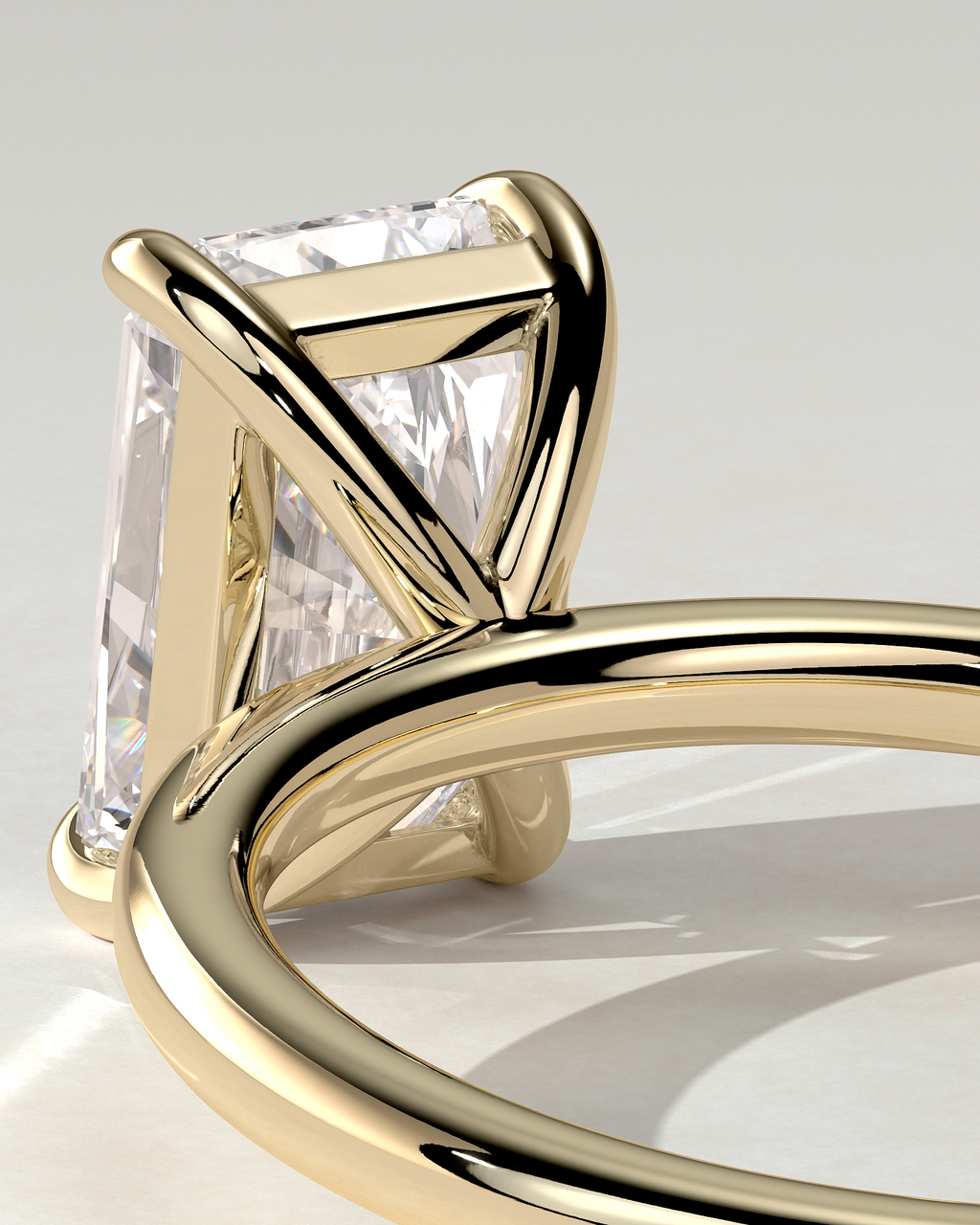 Judy Solitaire Radiant Ring