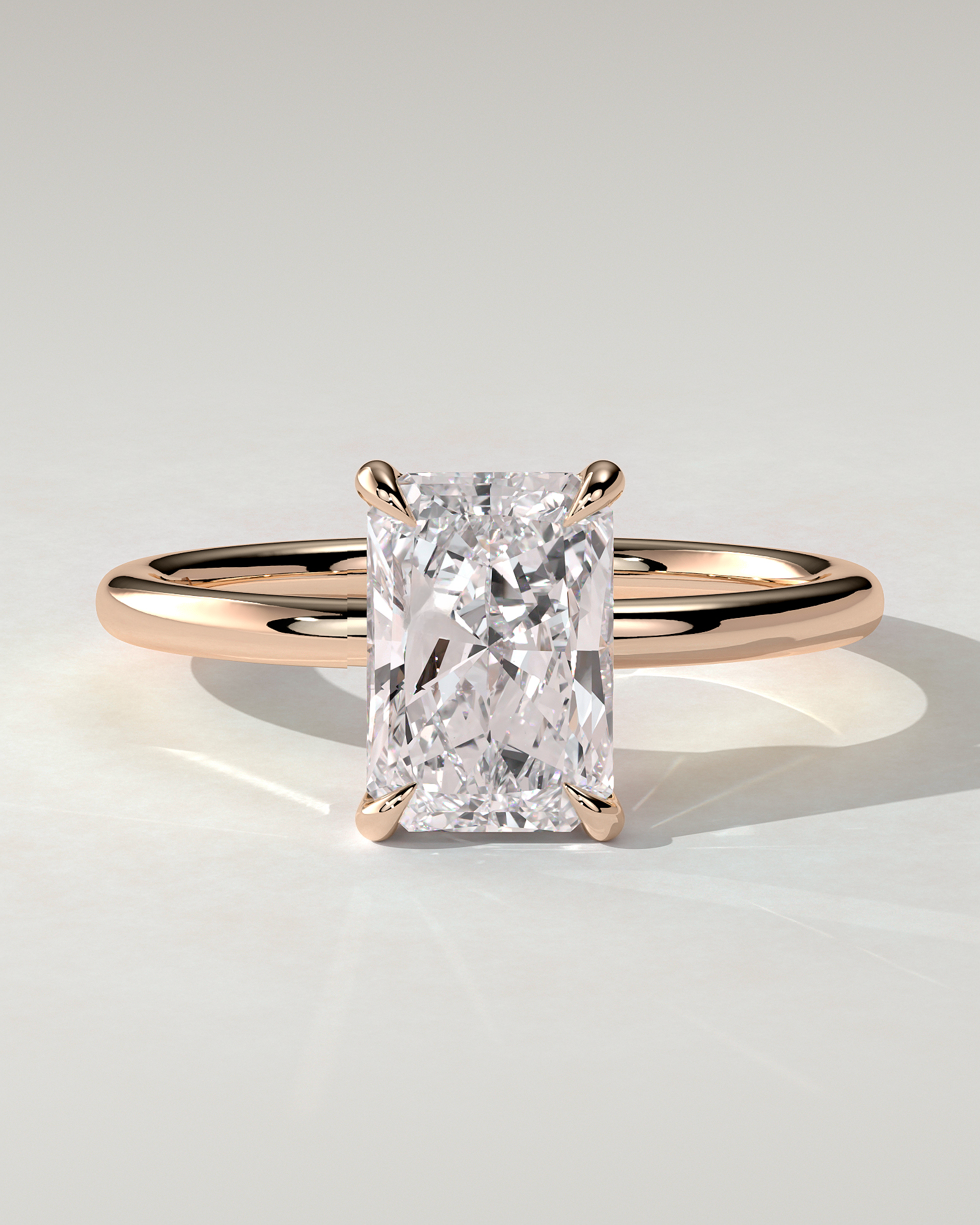 Judy Solitaire Radiant Ring