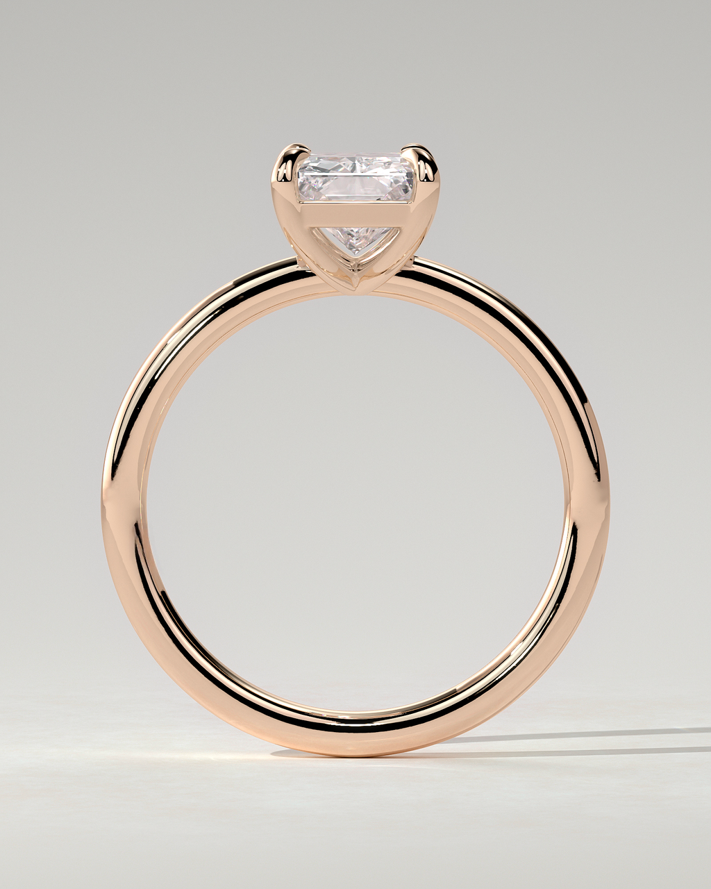 Judy Solitaire Radiant Ring