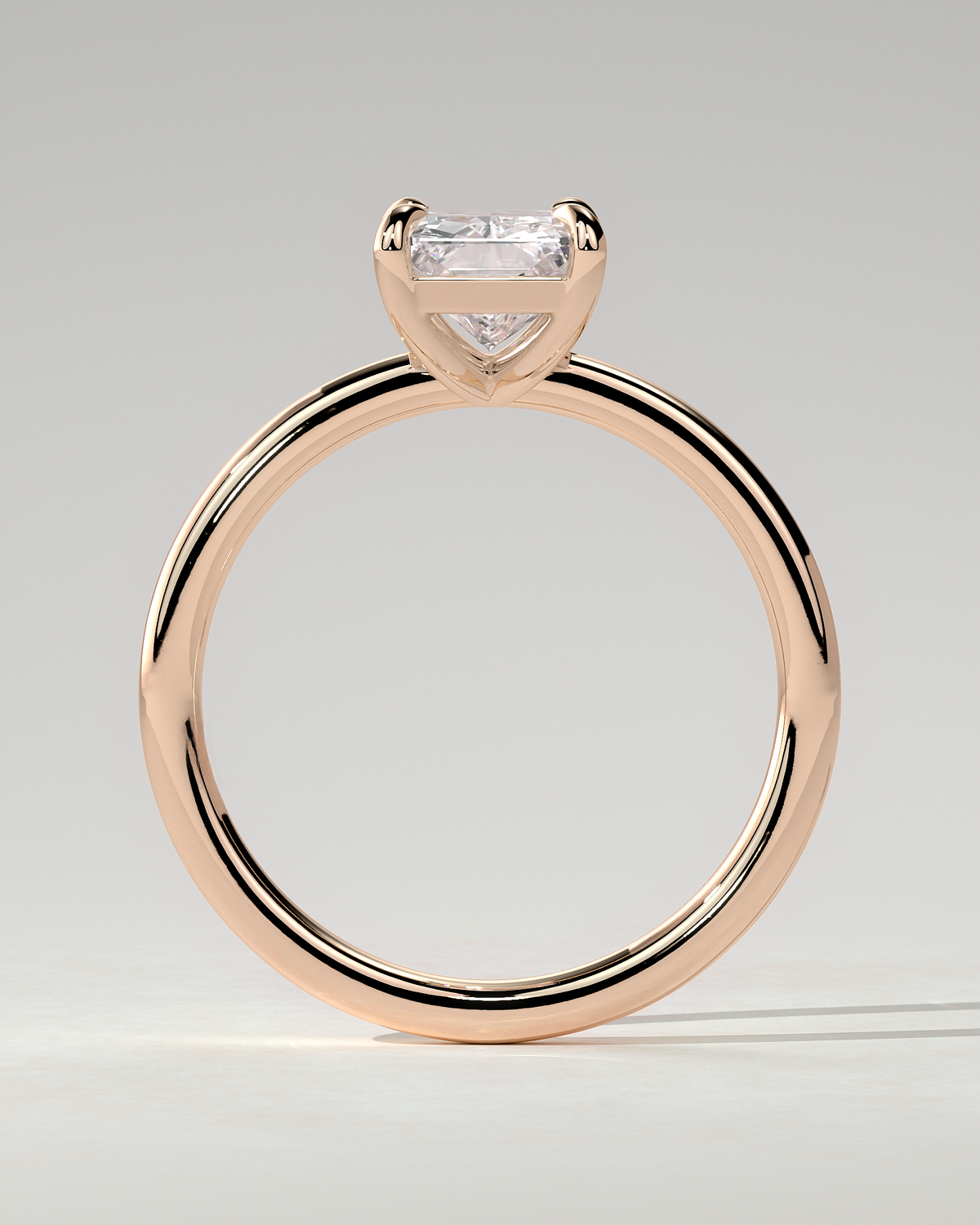 Judy Solitaire Radiant Ring