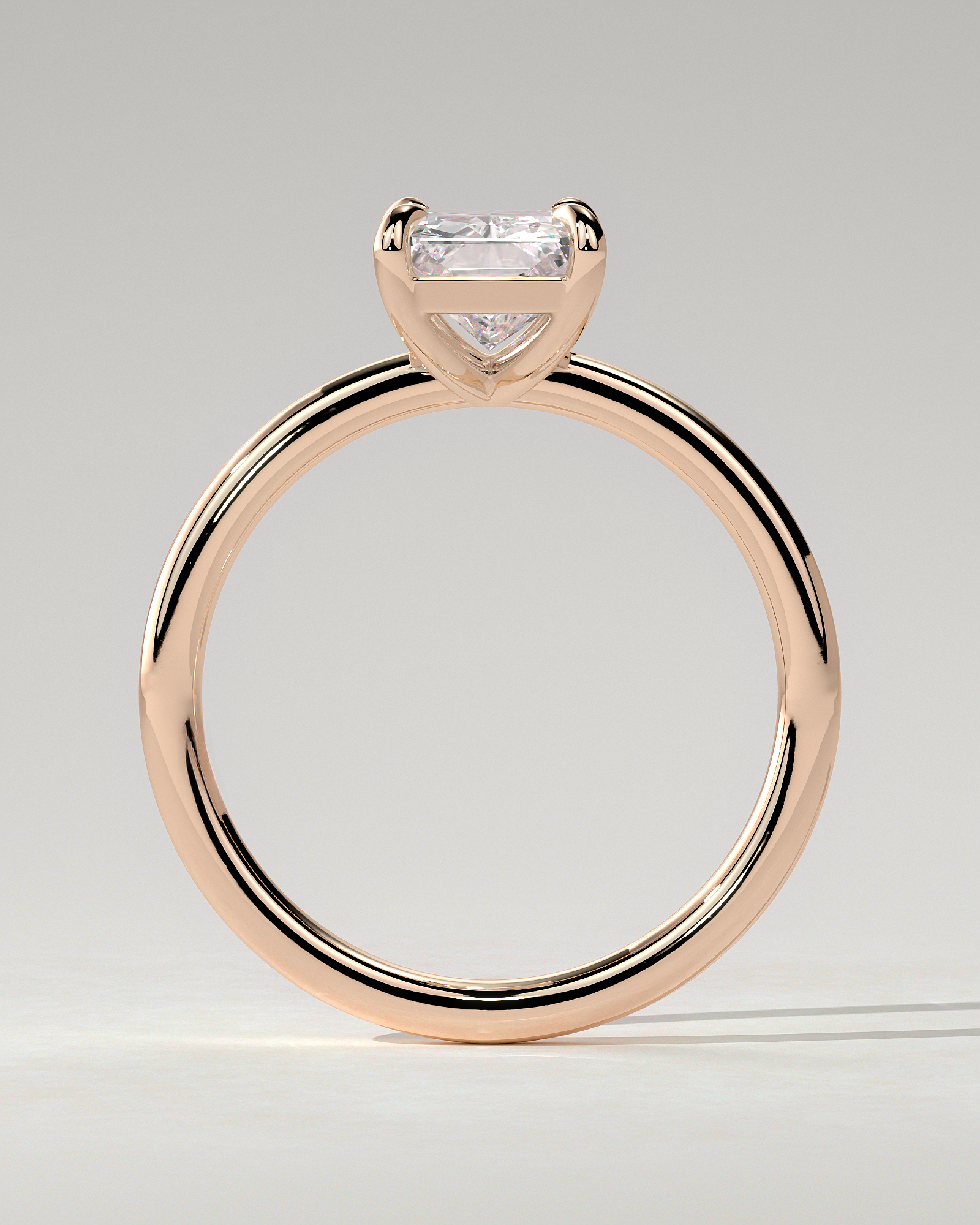 Judy Solitaire Radiant Ring