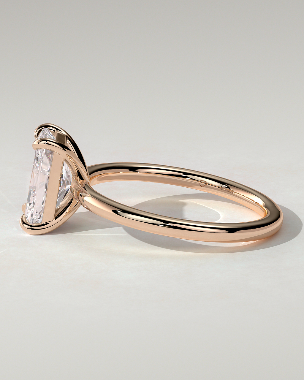 Judy Solitaire Radiant Ring