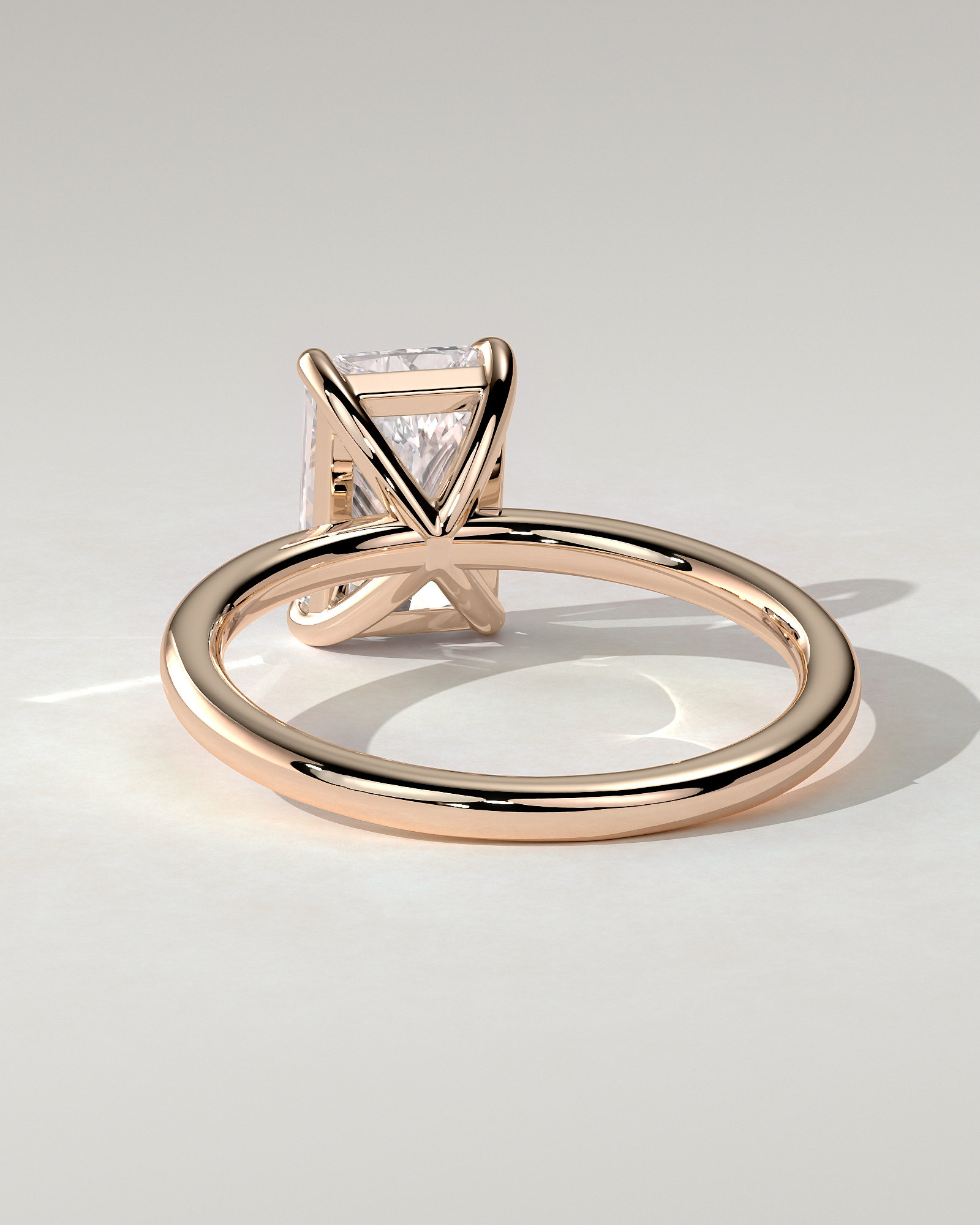 Judy Solitaire Radiant Ring