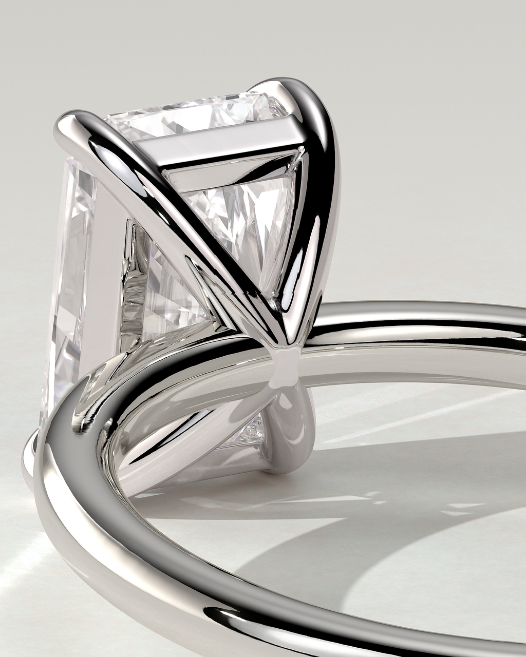 Judy Solitaire Radiant Ring