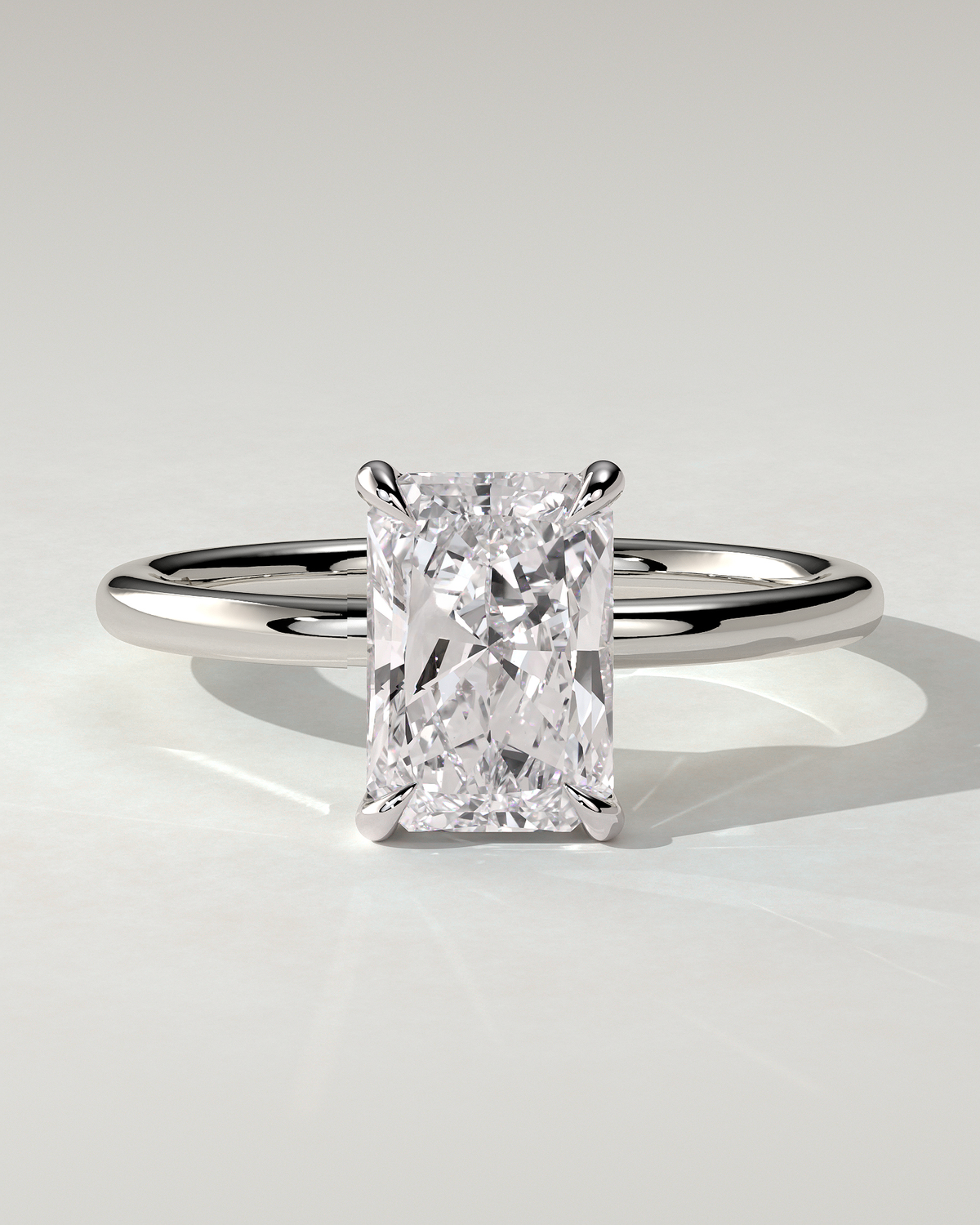 Judy Solitaire Radiant Ring