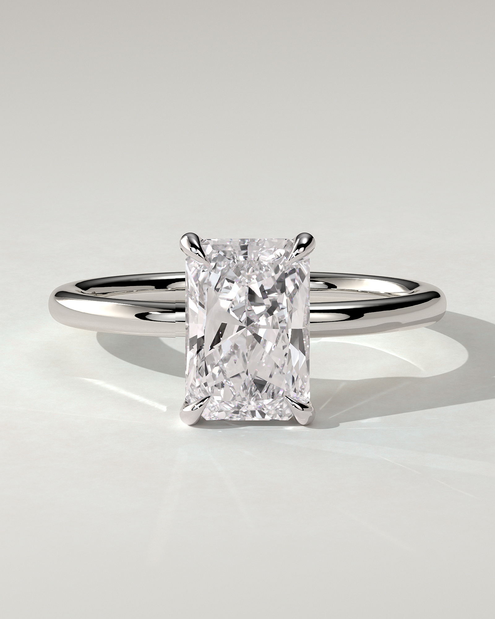 Judy Solitaire Radiant Ring