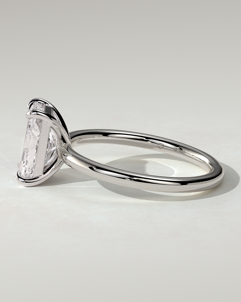Judy Solitaire Radiant Ring