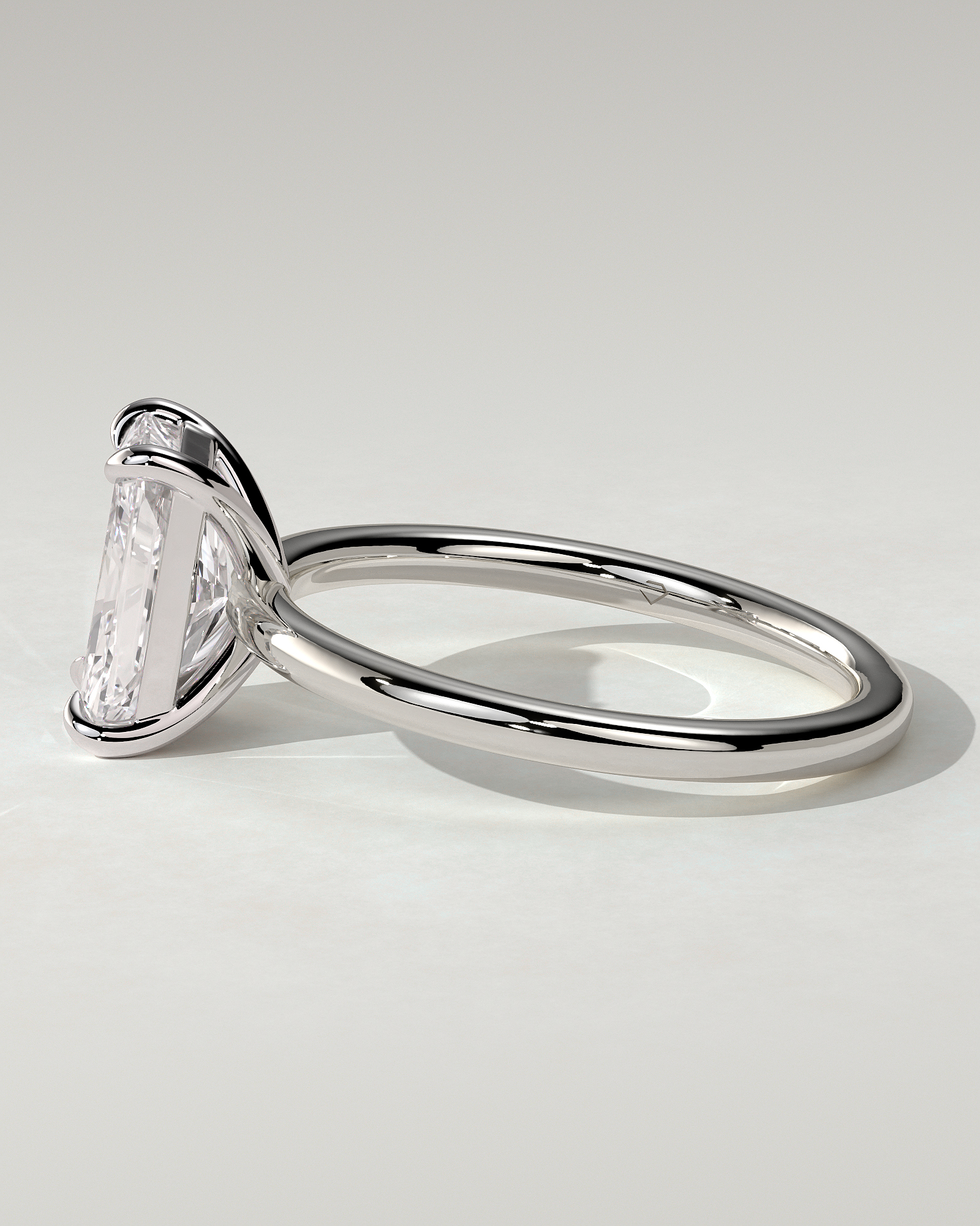 Judy Solitaire Radiant Ring