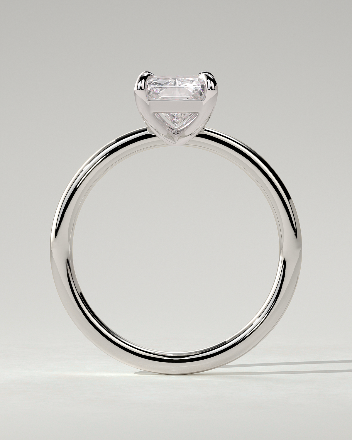 Judy Solitaire Radiant Ring