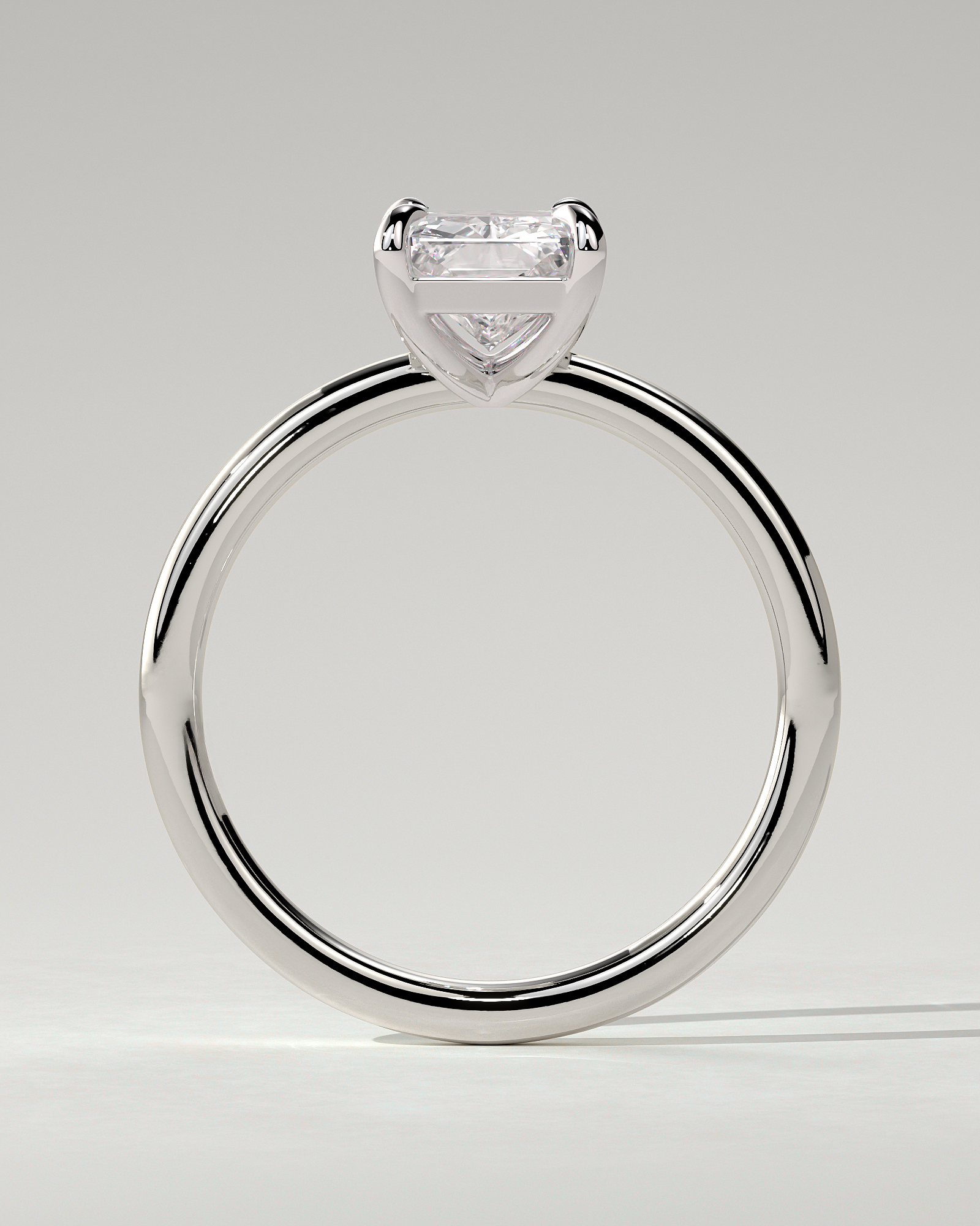 Judy Solitaire Radiant Ring