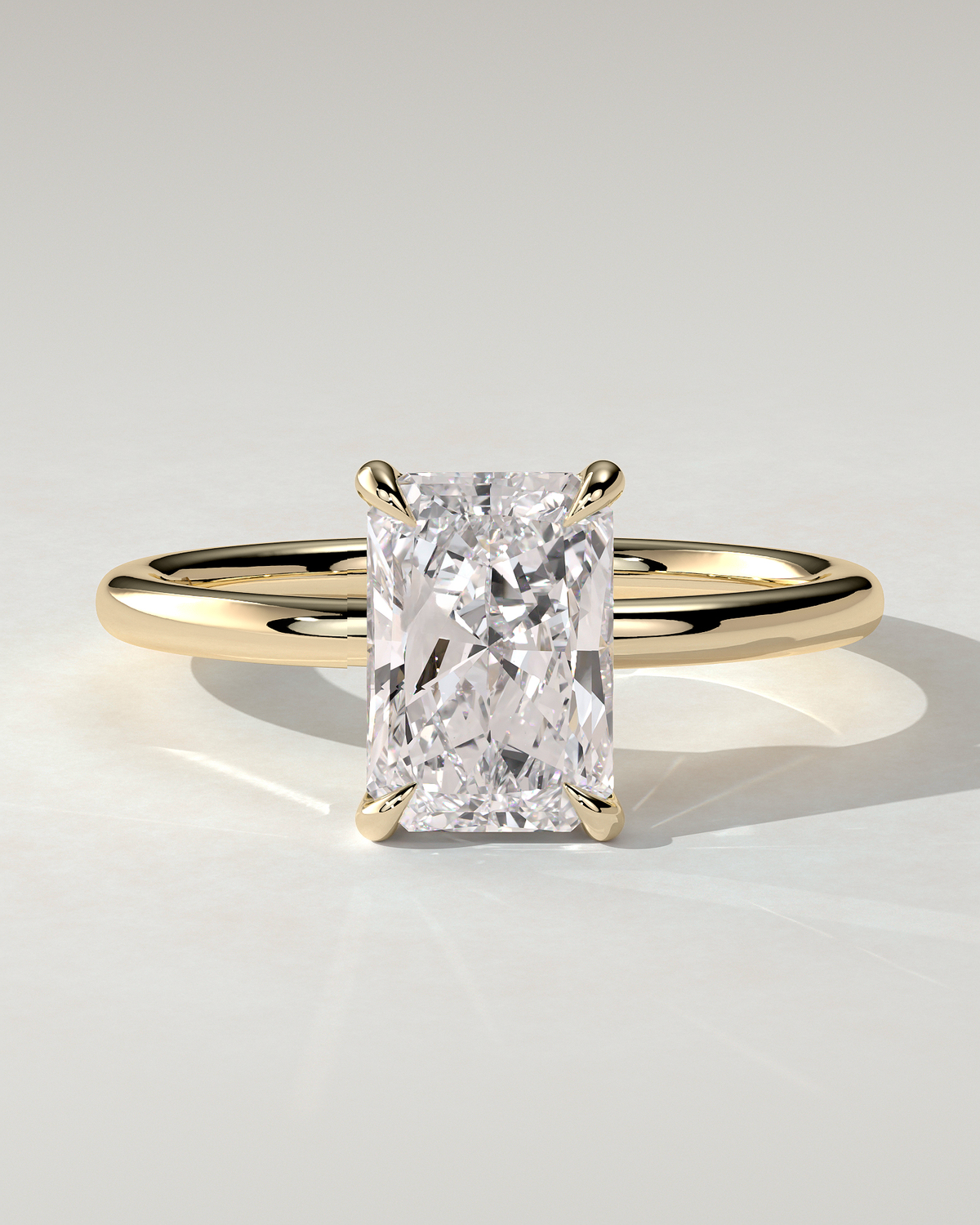 Judy Solitaire Radiant Ring