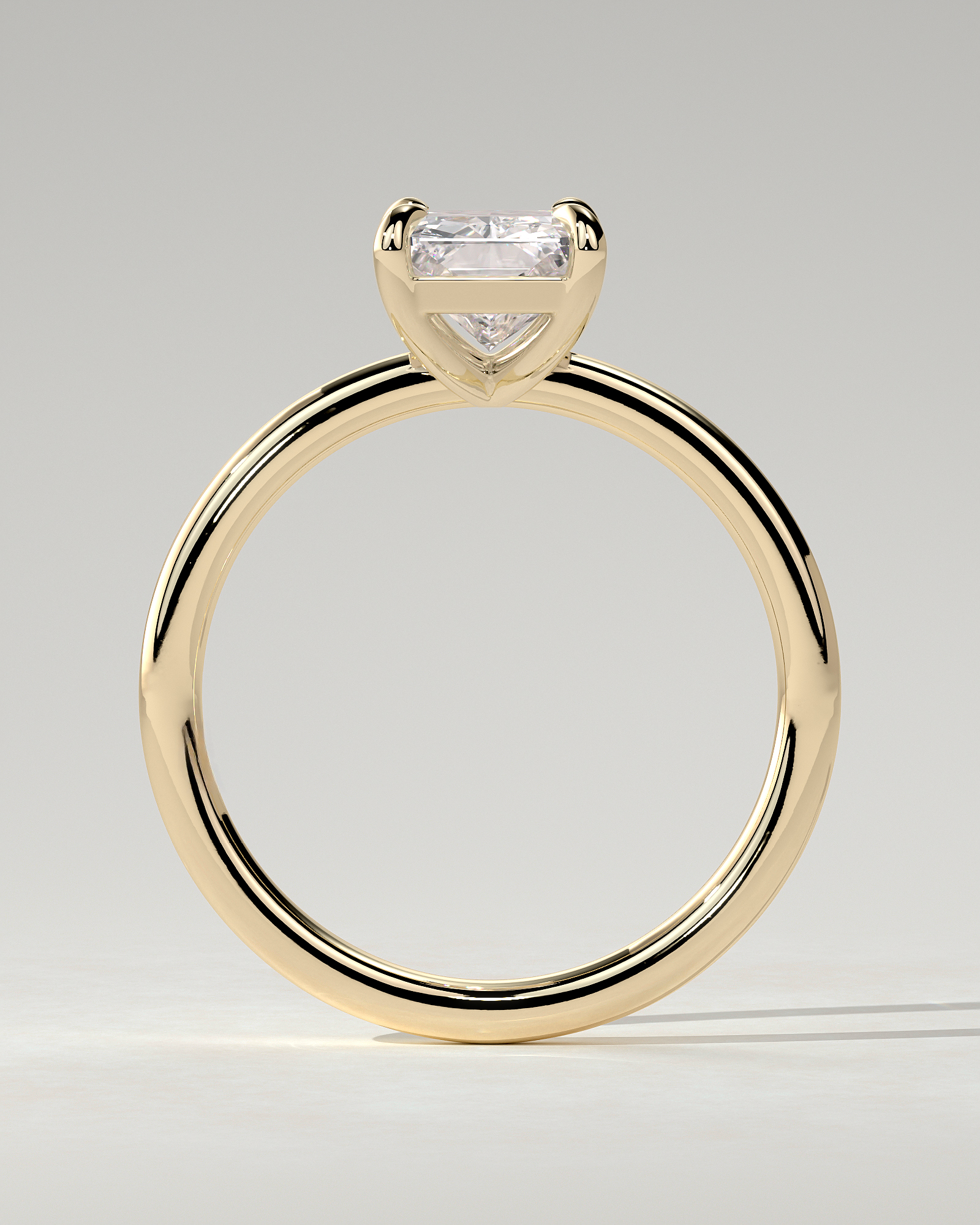 Judy Solitaire Radiant Ring