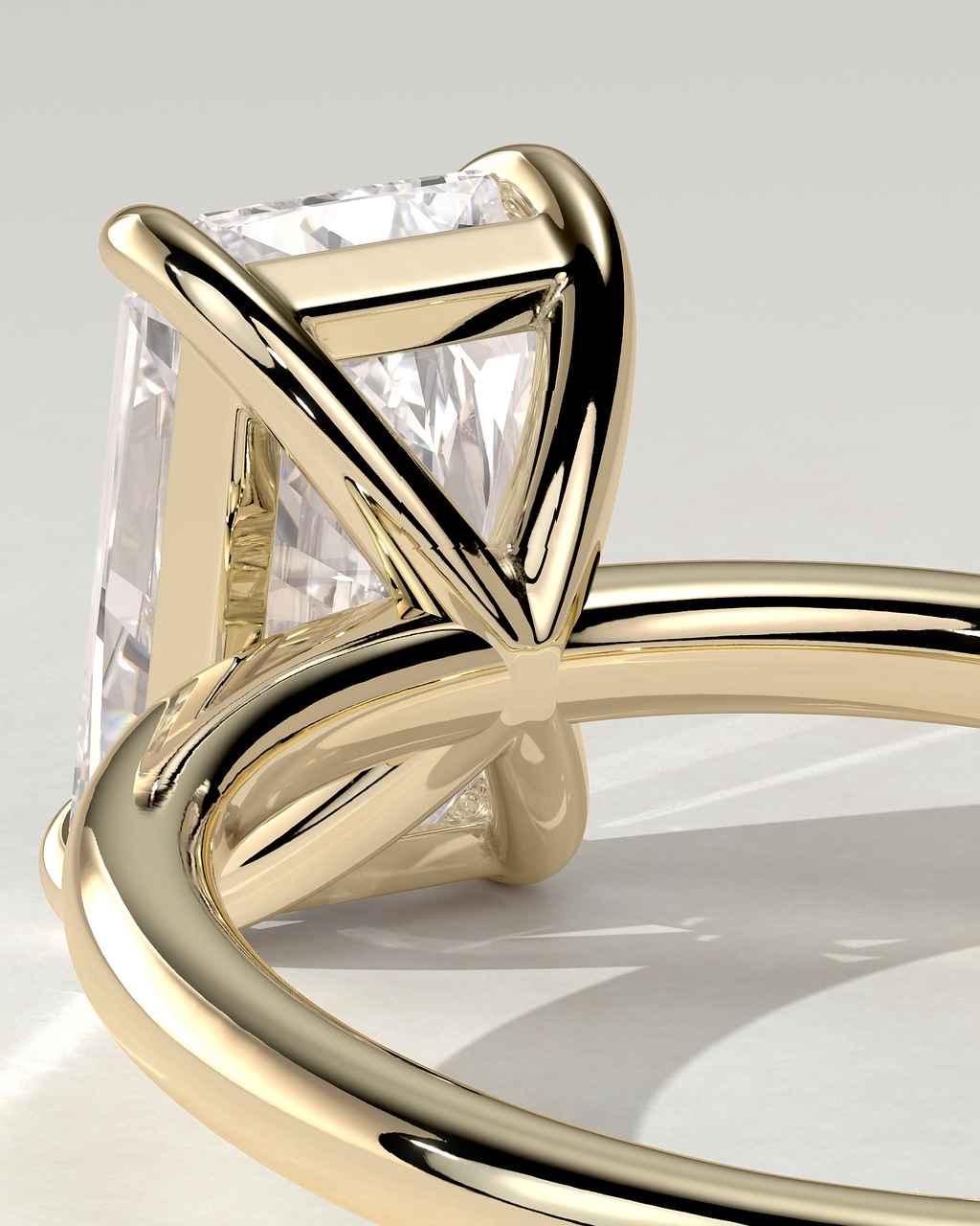 Judy Solitaire Radiant Ring
