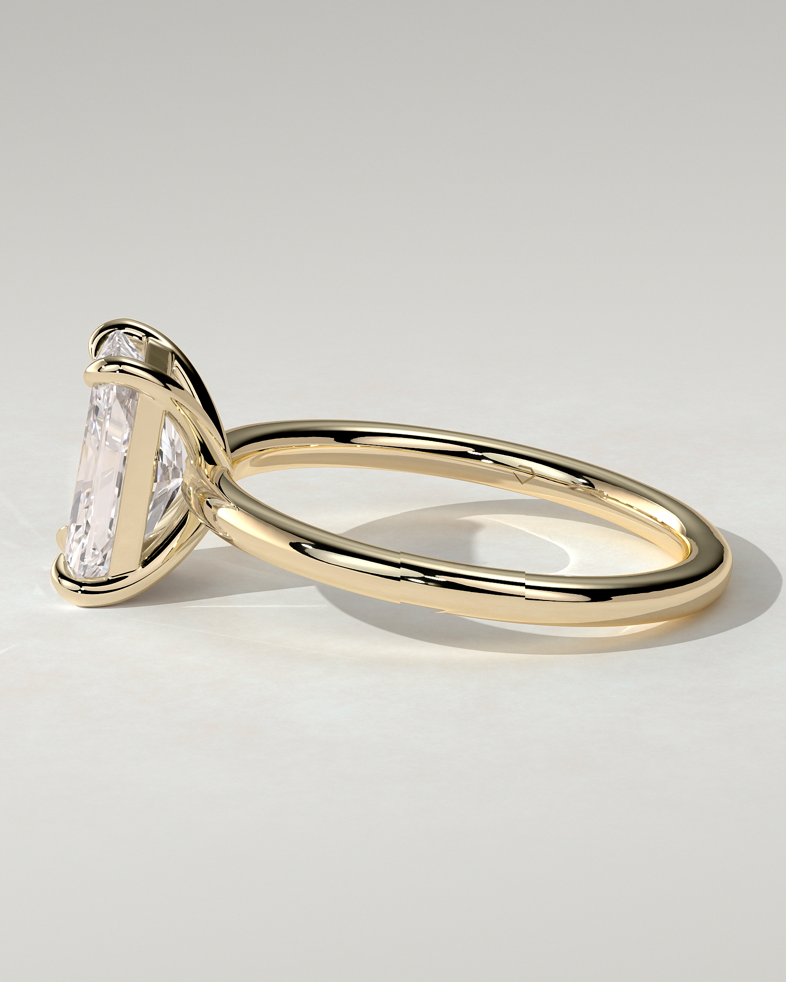 Judy Solitaire Radiant Ring