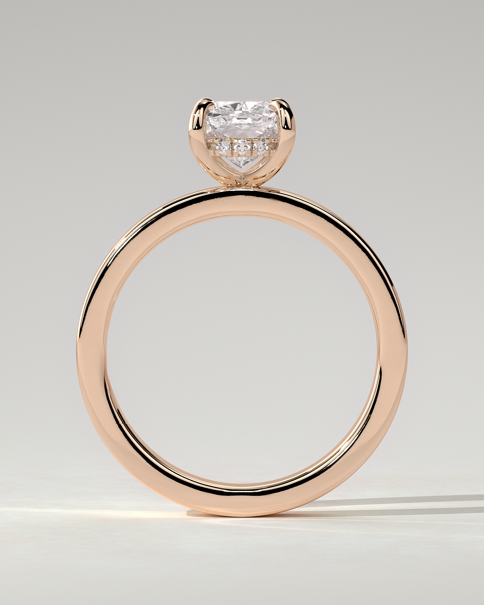 Kai Solitaire Cushion Ring