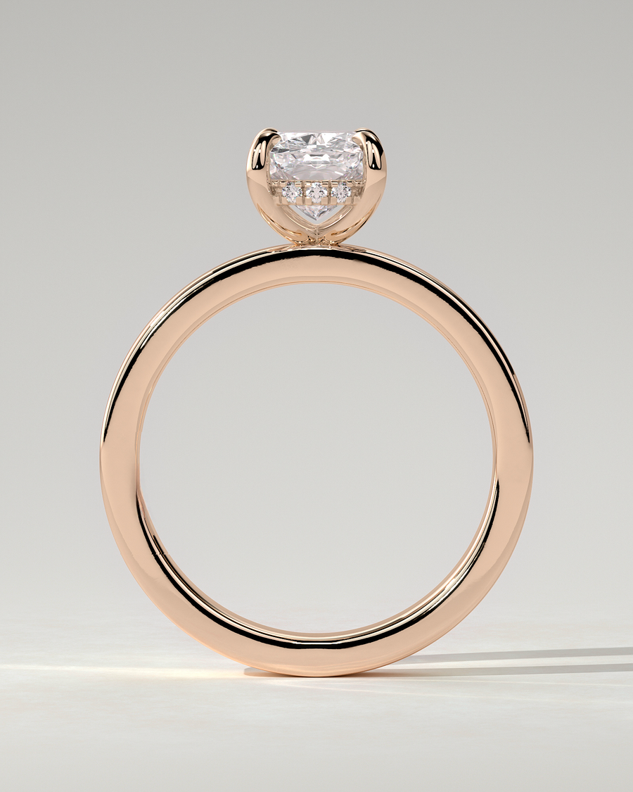 Kai Solitaire Cushion Ring