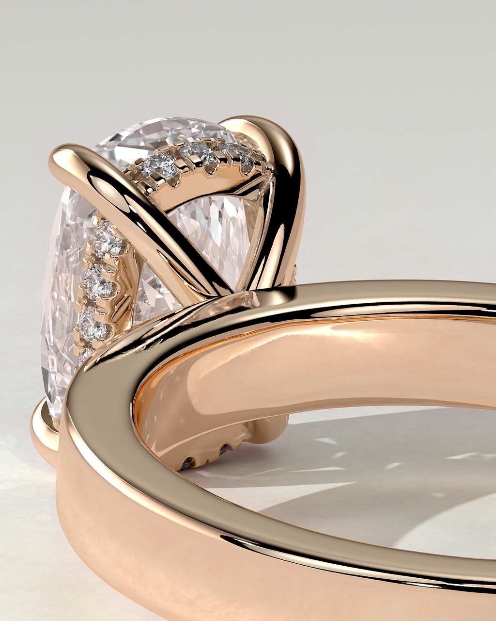 Kai Solitaire Cushion Ring