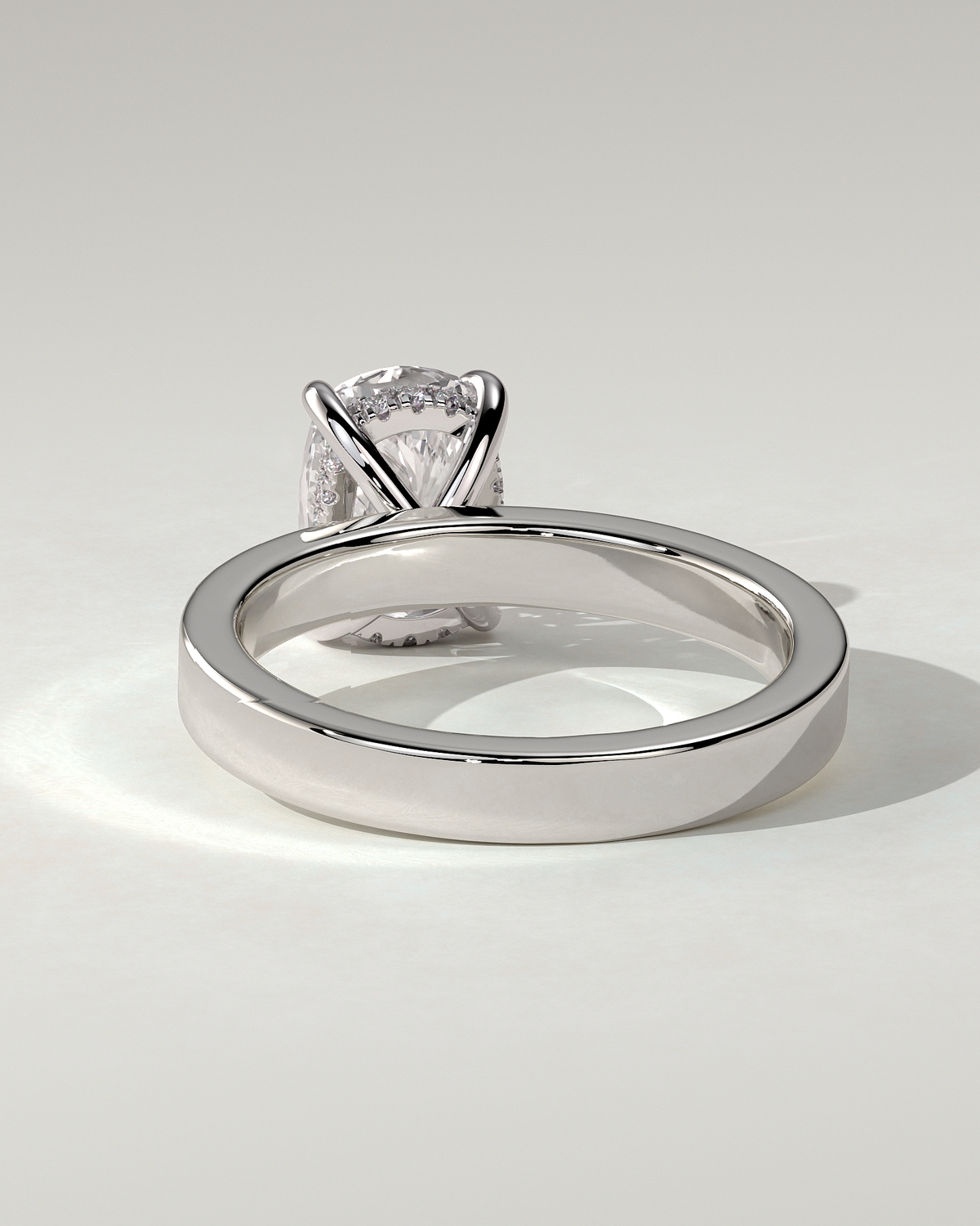 Kai Solitaire Cushion Ring