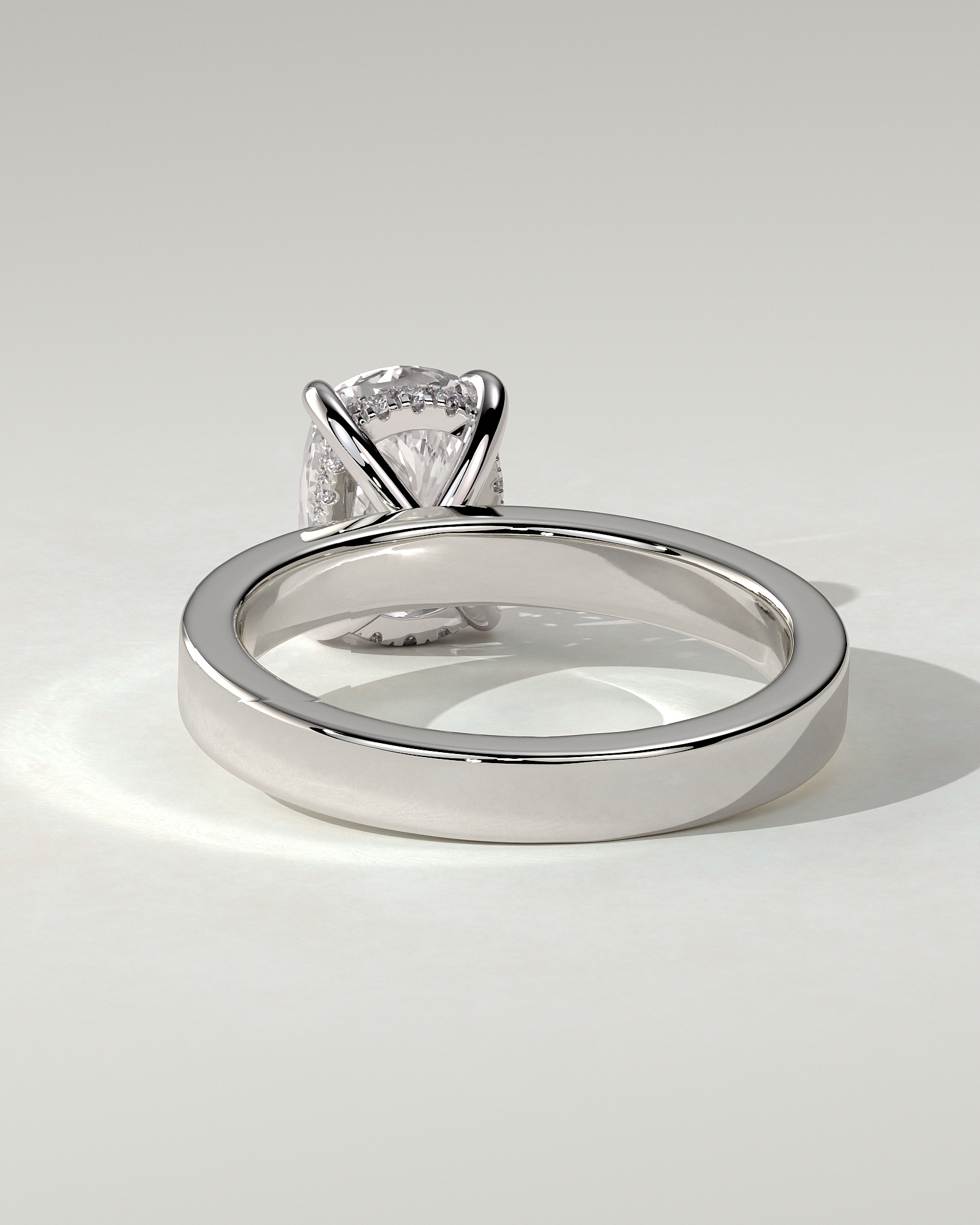 Kai Solitaire Cushion Ring